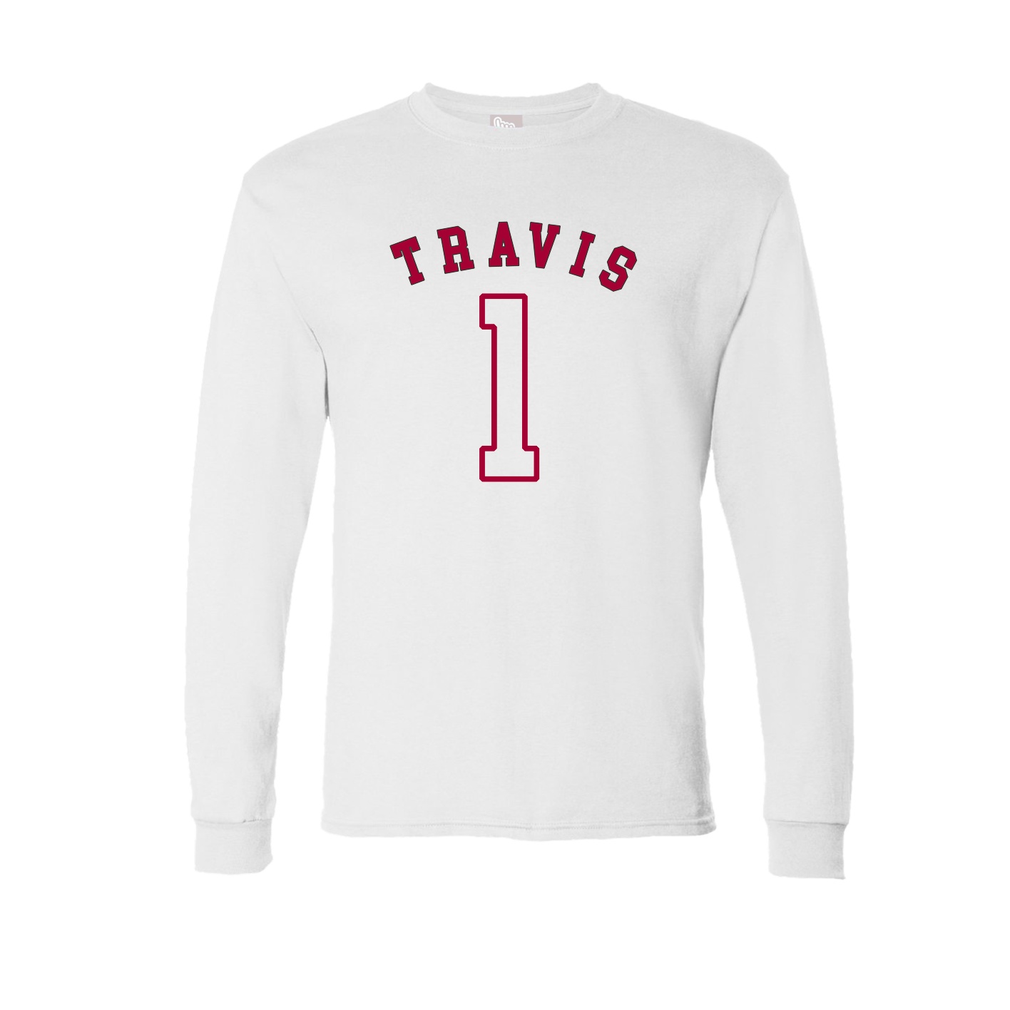 Long Sleeve Tee — Shirsey Arch in White
