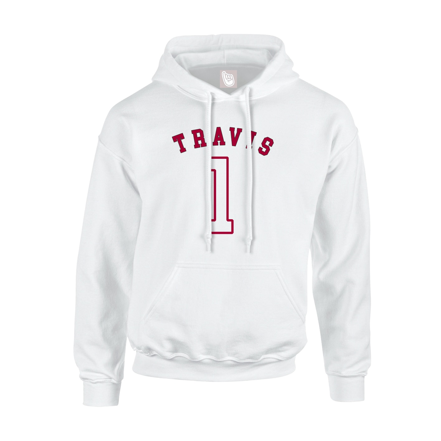 Hoodie — Shirsey Arch in White