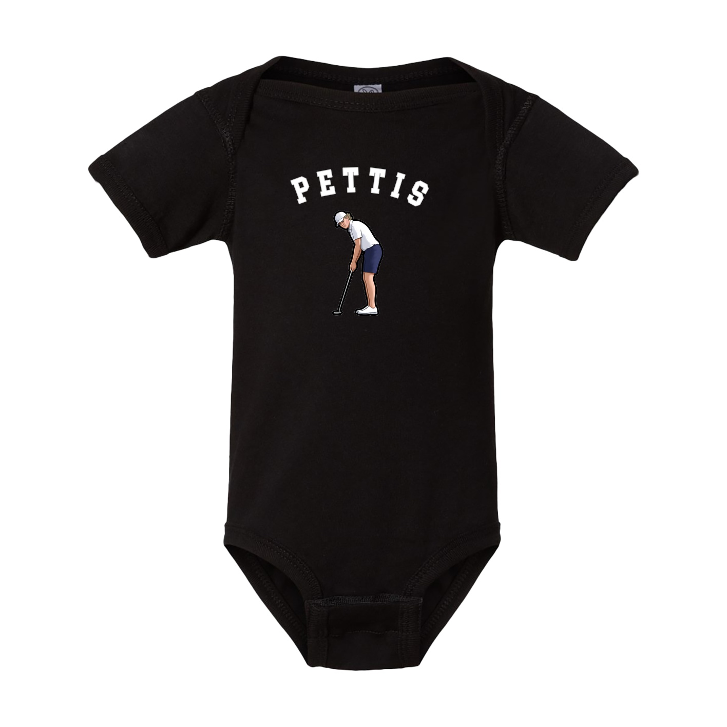 Baby Onesie — Shirsey Arch in Black