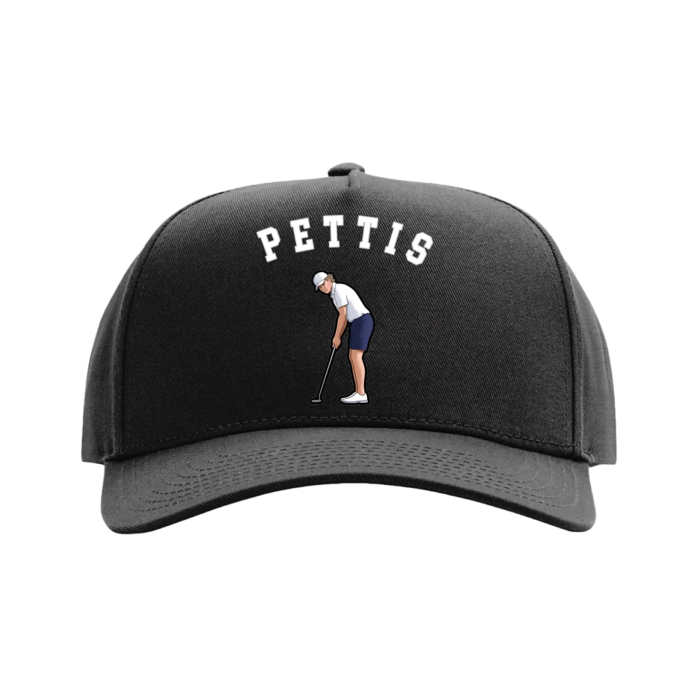 Full Fabric Five-Panel Champ Cap