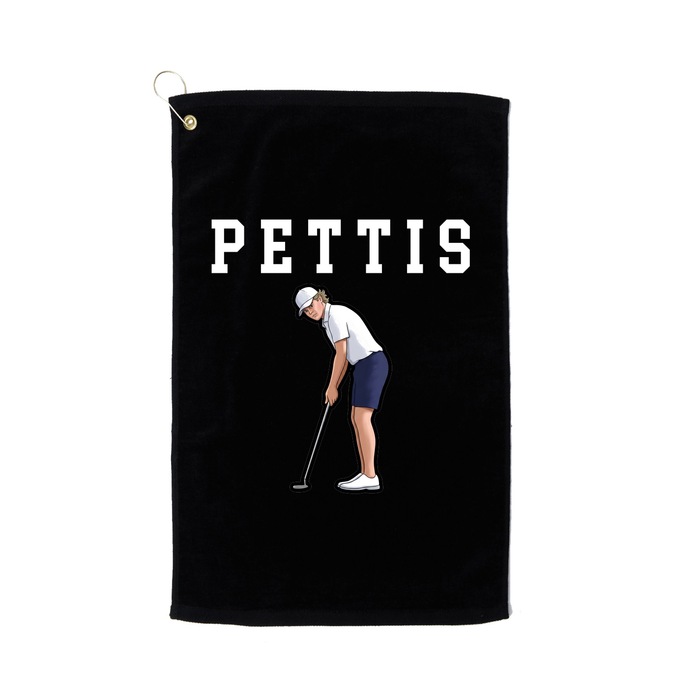 Golf Towel — Shirsey in Black
