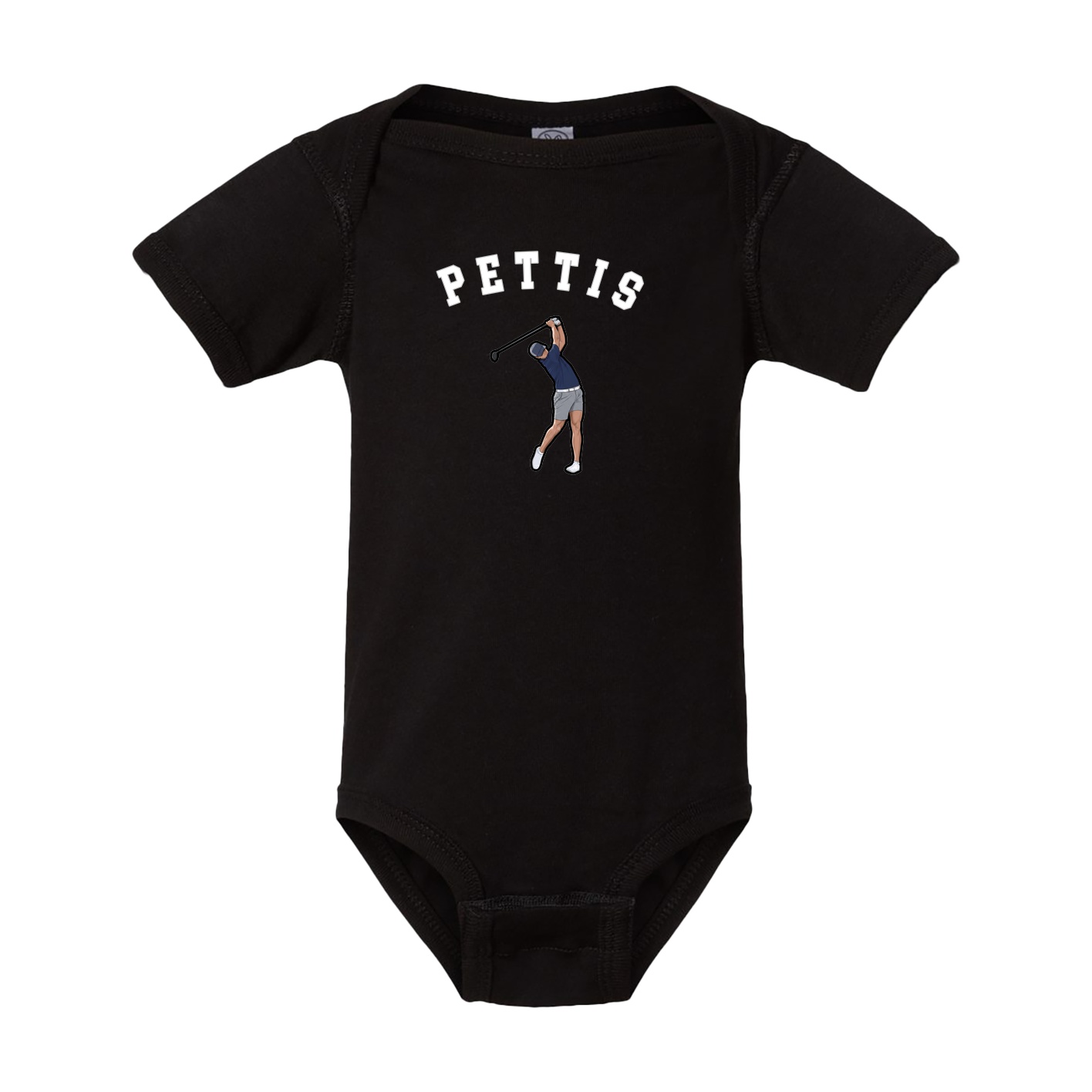 Baby Onesie — Shirsey Arch in Black