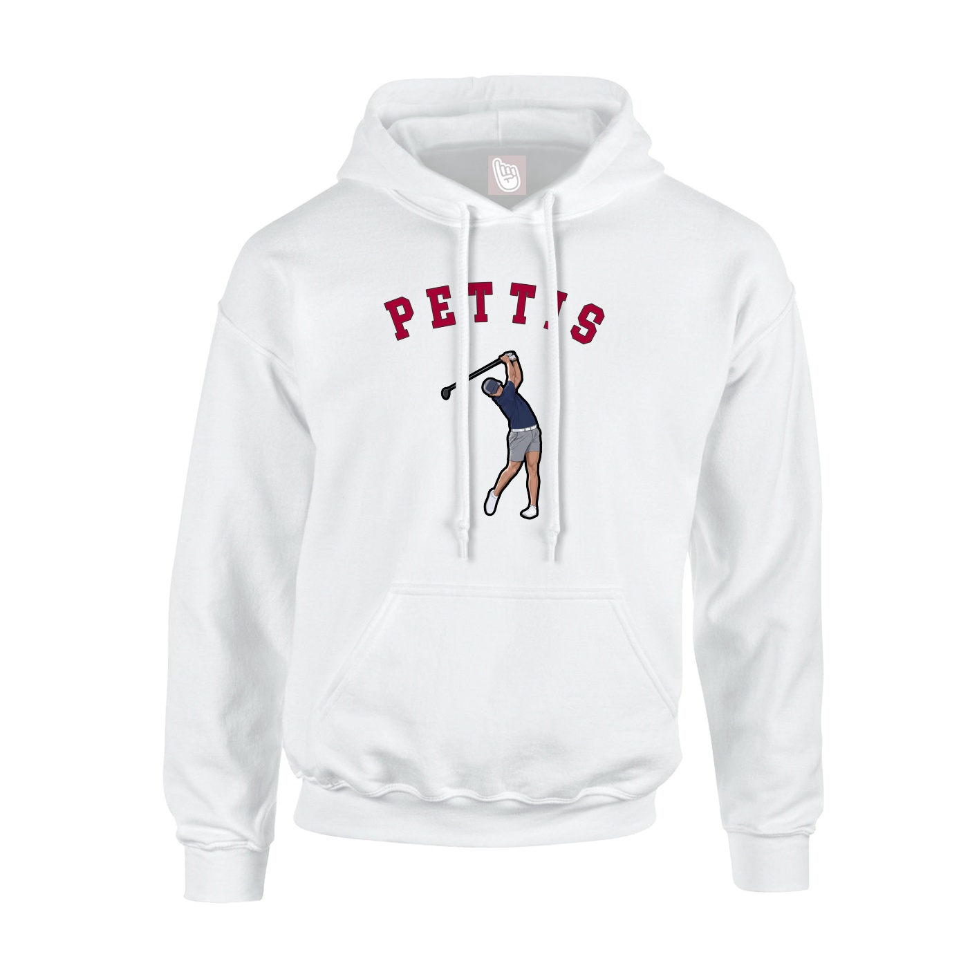 Hoodie — Shirsey Arch in White