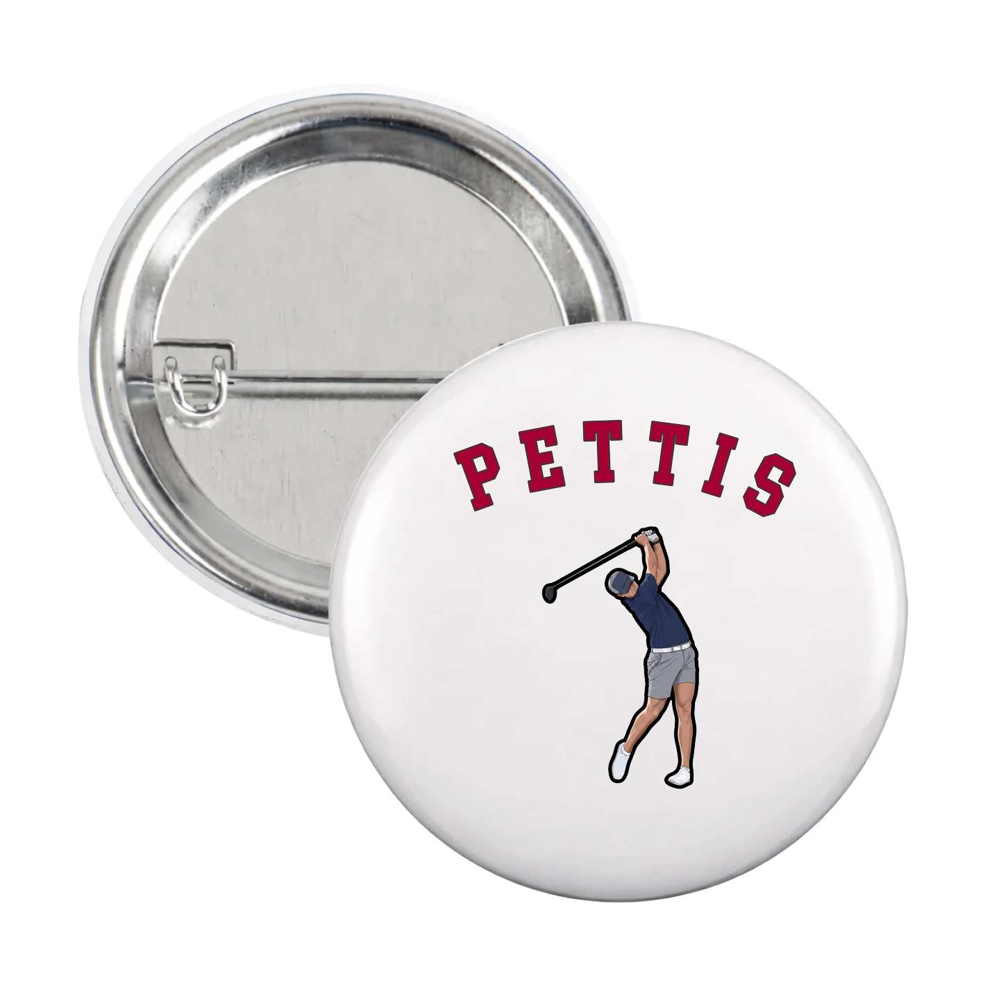 Game Day Button — Shirsey Arch in White