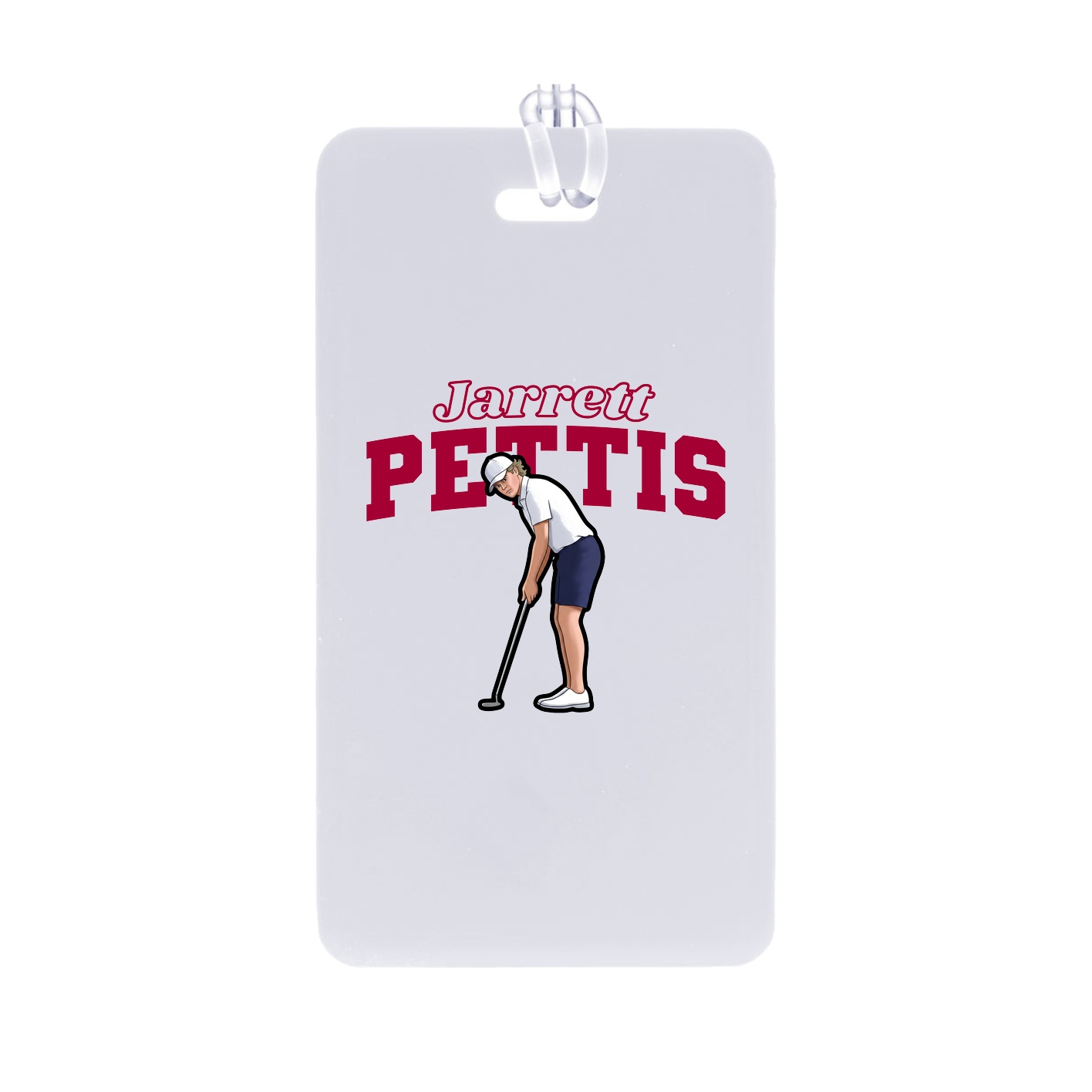 Bag Tag — Name Arch in Classic