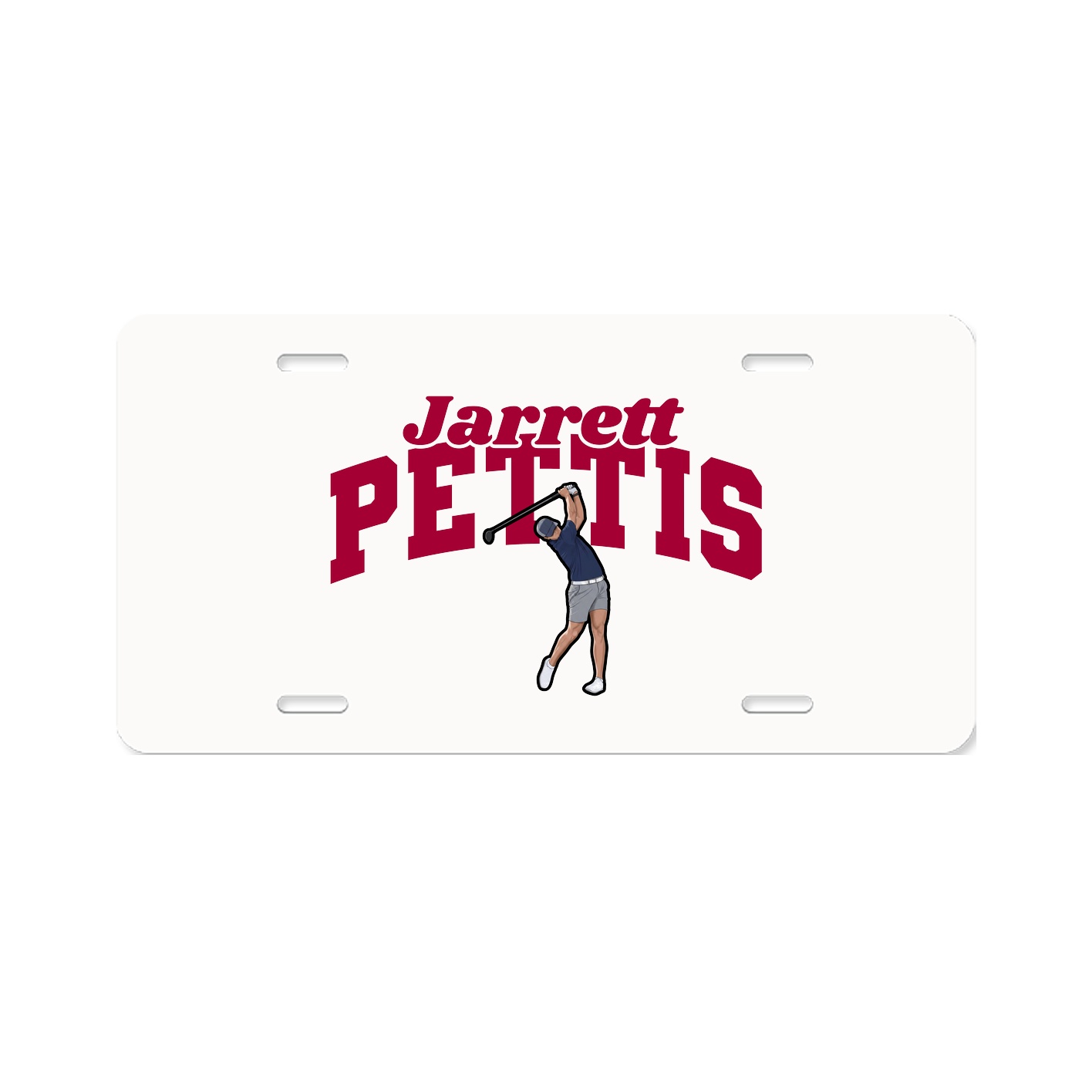 License Plate — Signature Arch in Classic