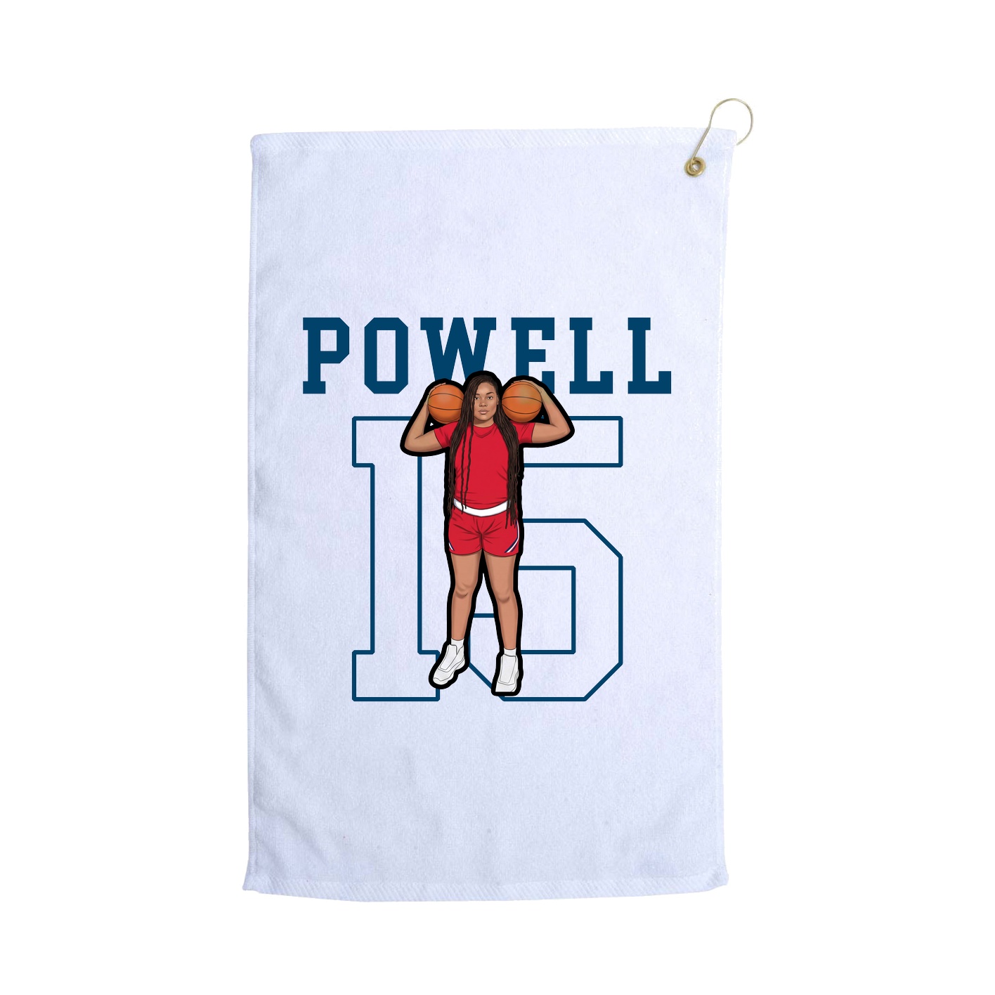 Terry Velour Golf Towel