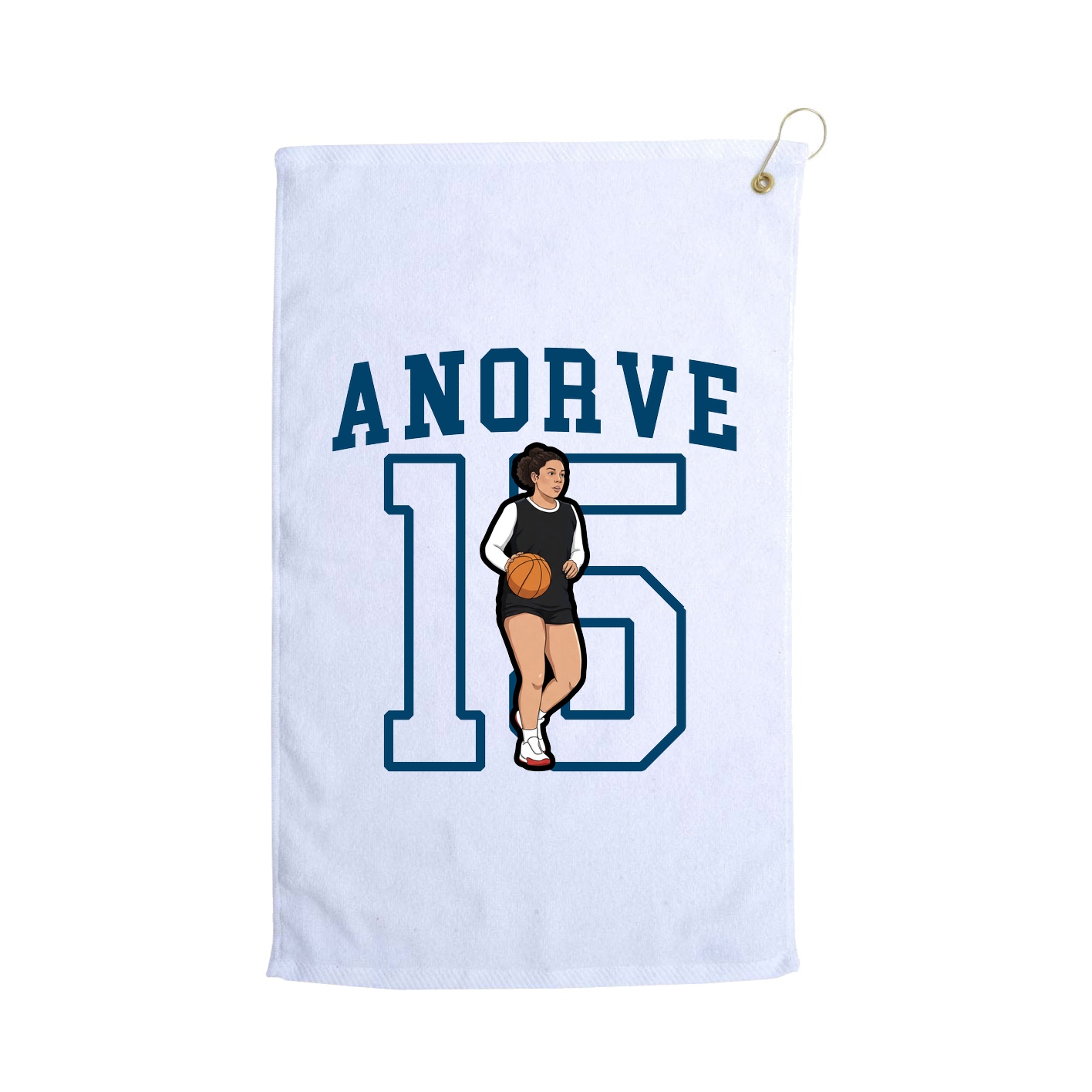 Golf Towel — Shirsey in White