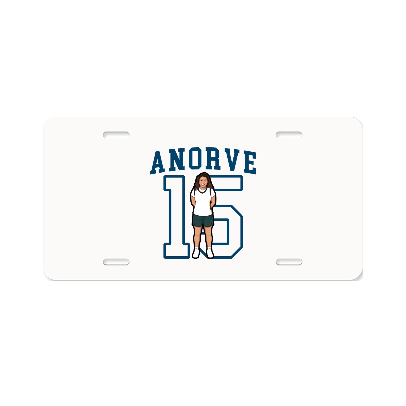 License Plate — Shirsey in Classic