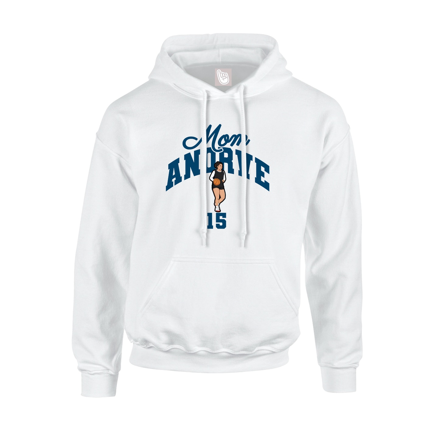 Hoodie — Mothers Day Arch in White
