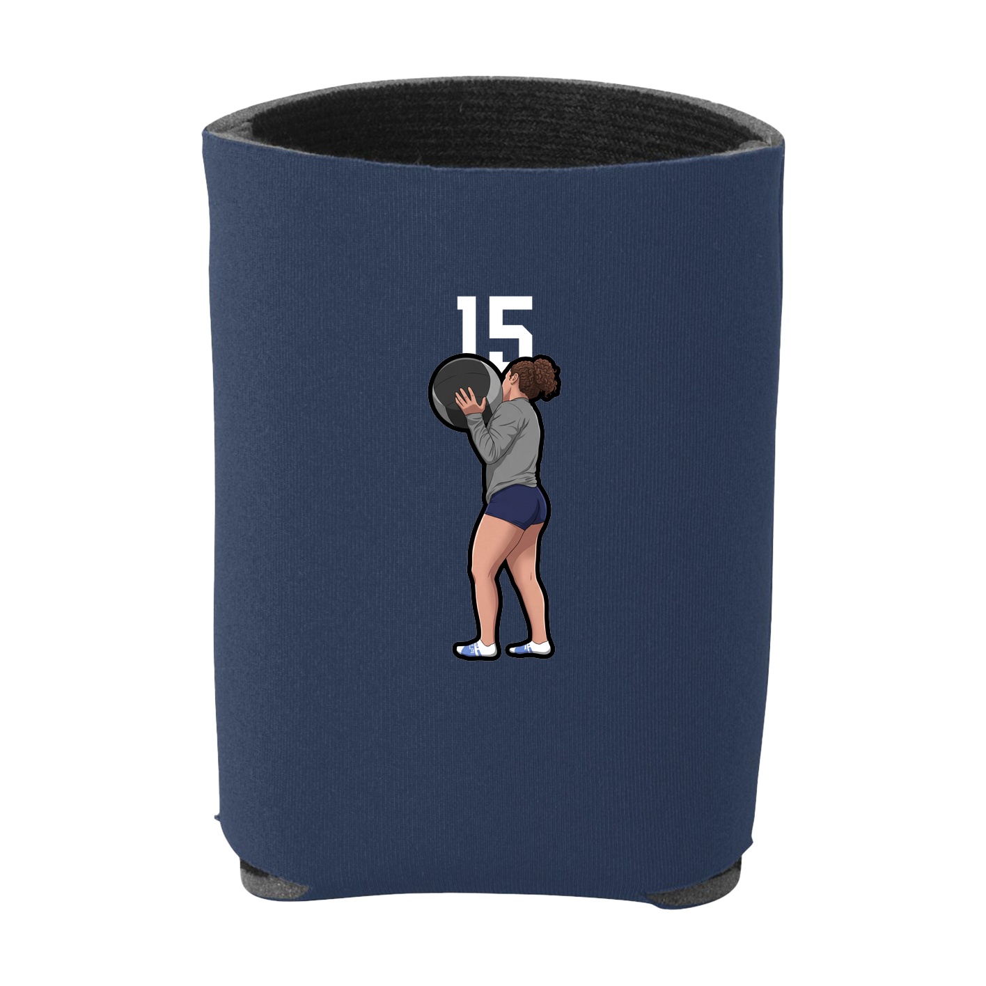 Can Holder — Number Top in Navy