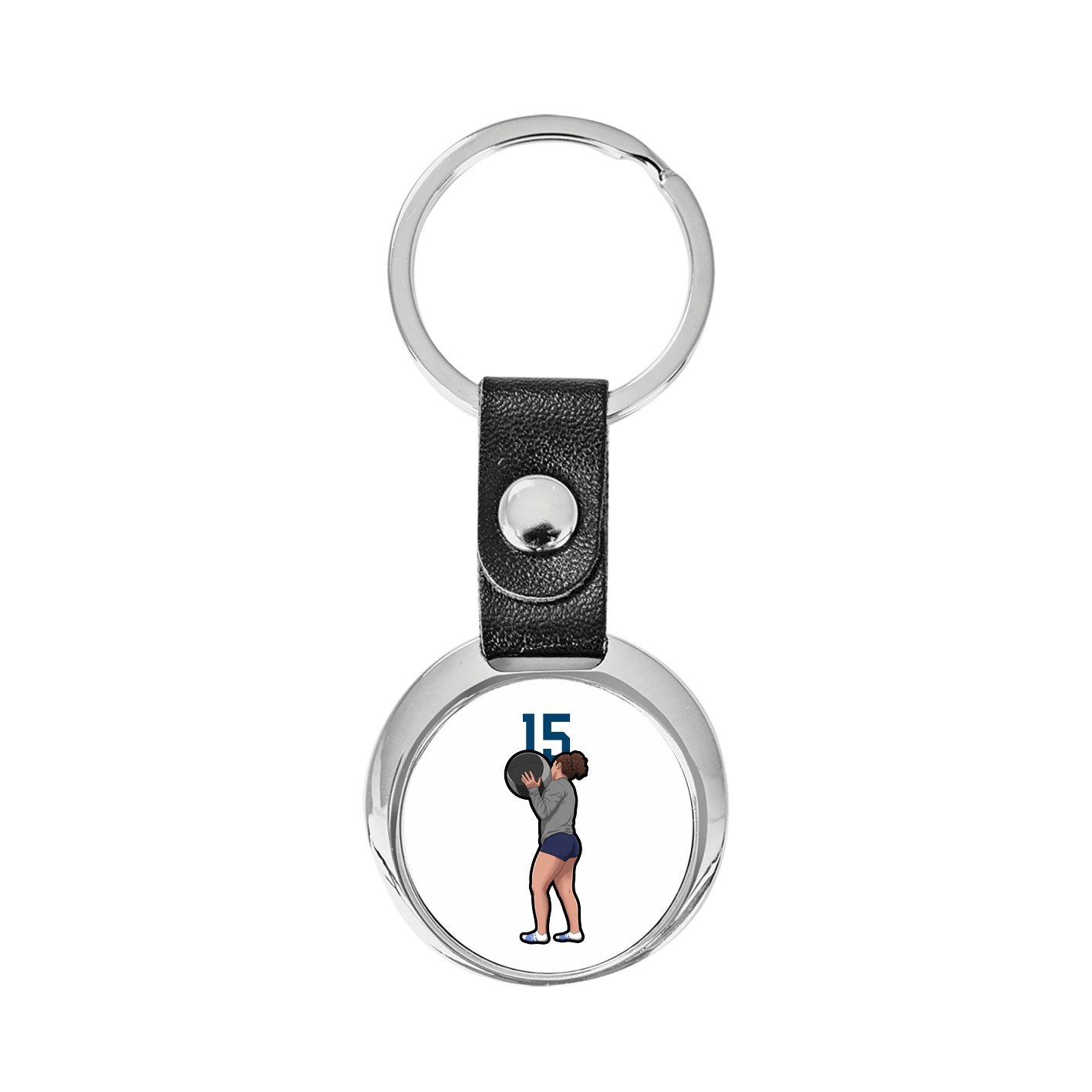 Key Chain — Number Top in Classic