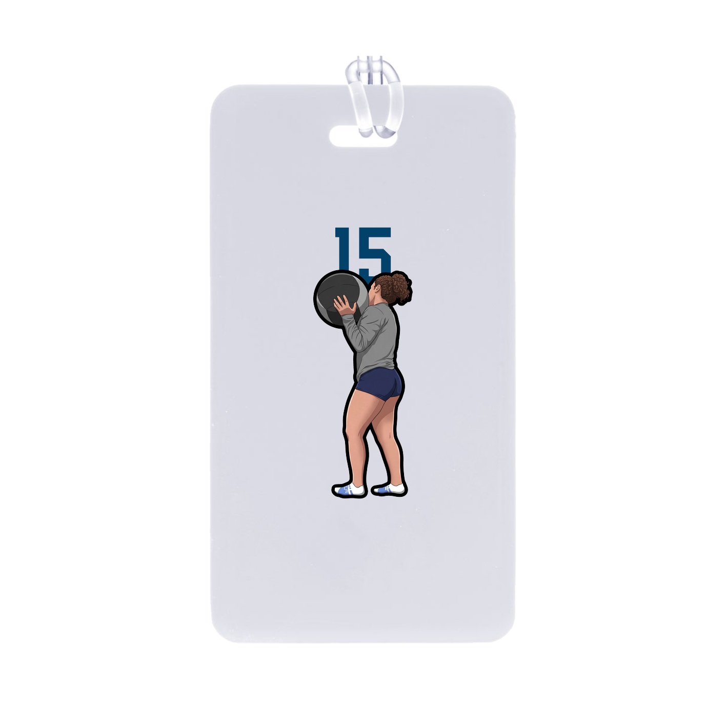 Bag Tag — Number Top in Classic
