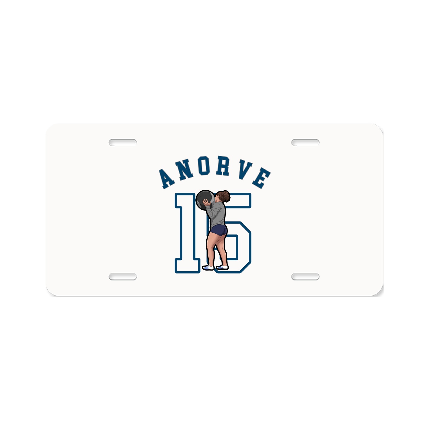 License Plate — Shirsey Arch in Classic