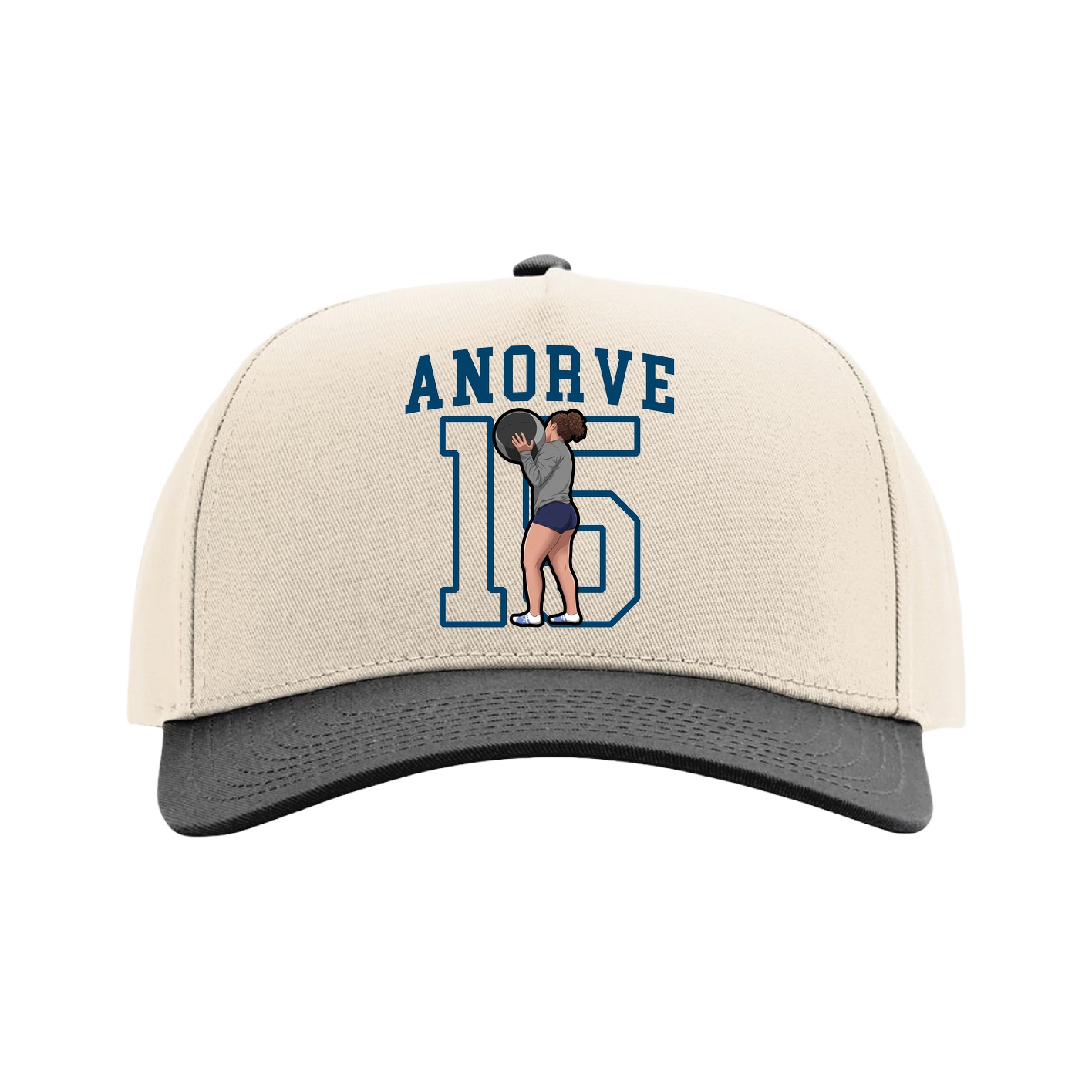 Full Fabric Five-Panel Champ Cap