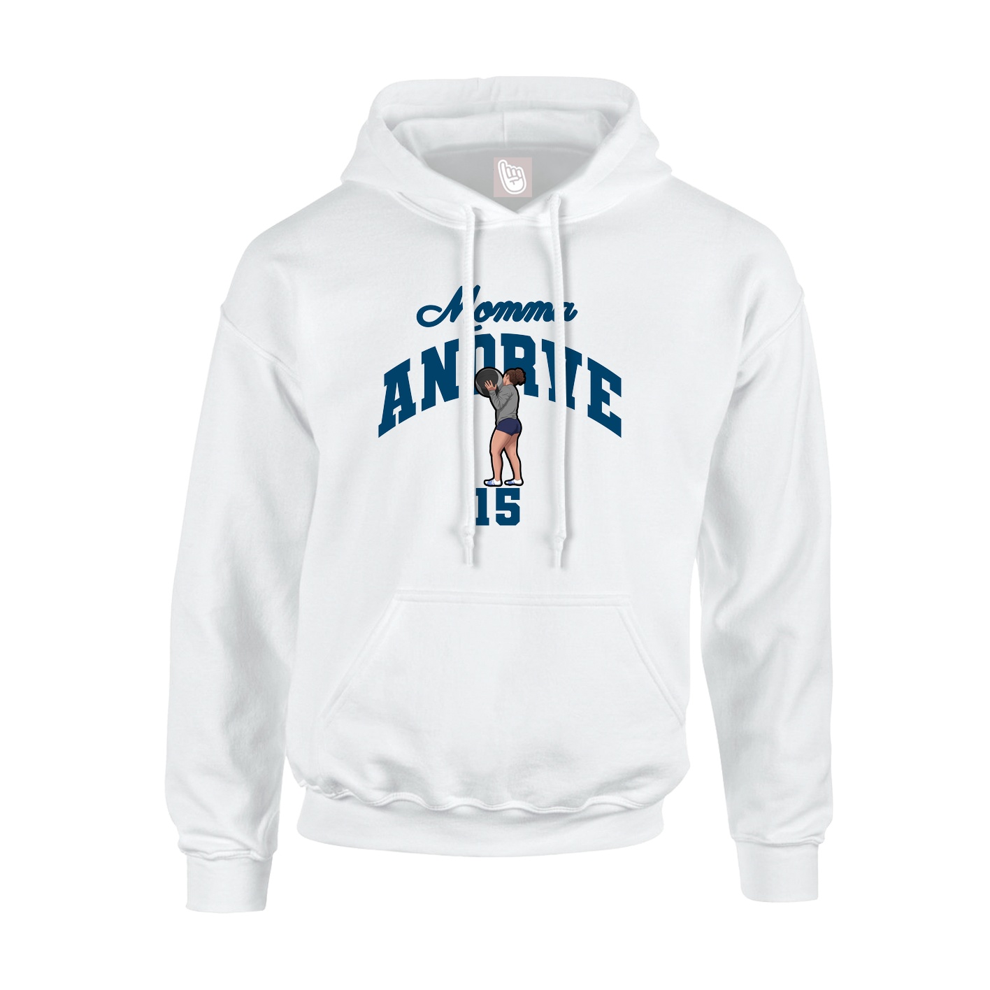 Hoodie — Mothers Day Arch in White