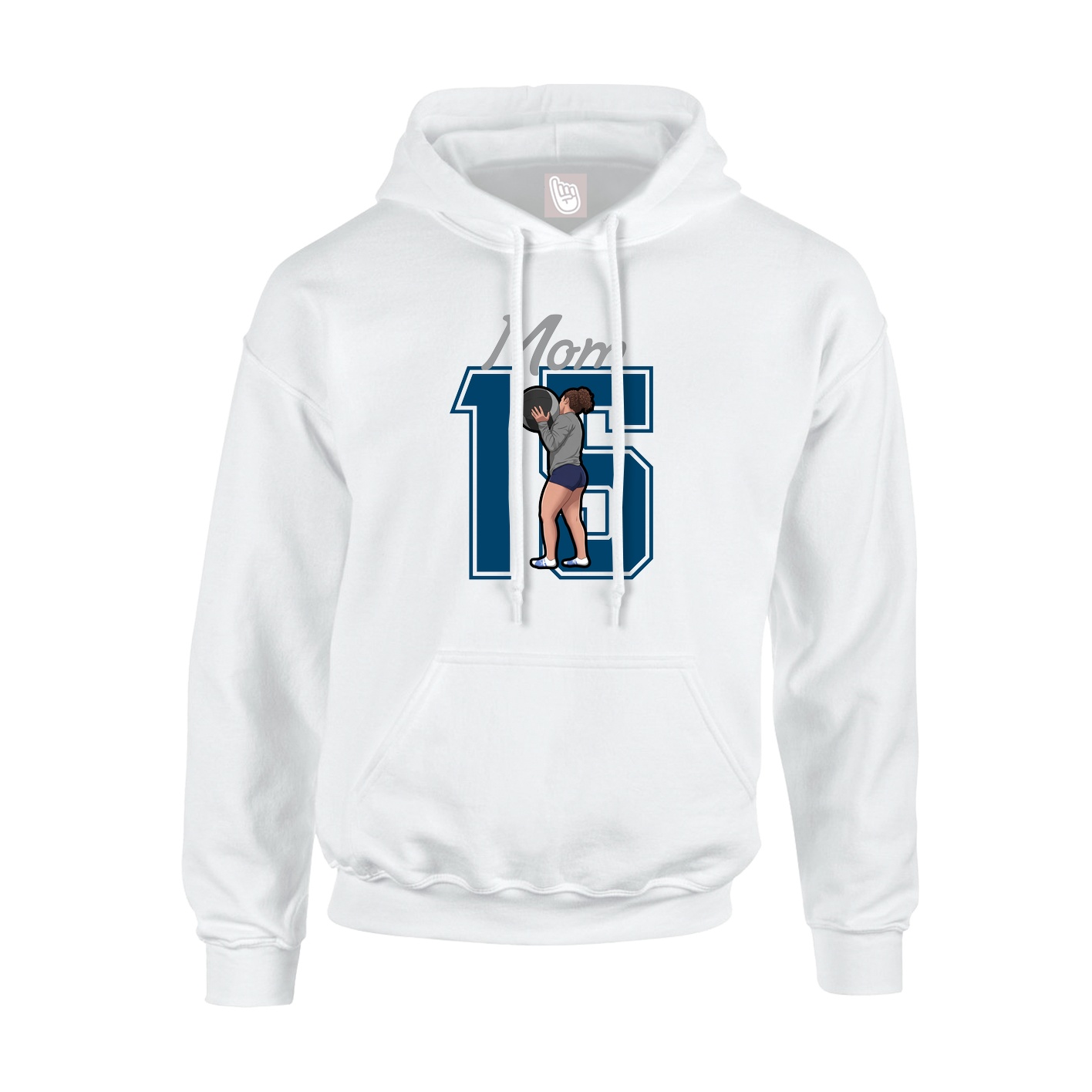 Youth Hoodie — Mothers Day Shirsey in White