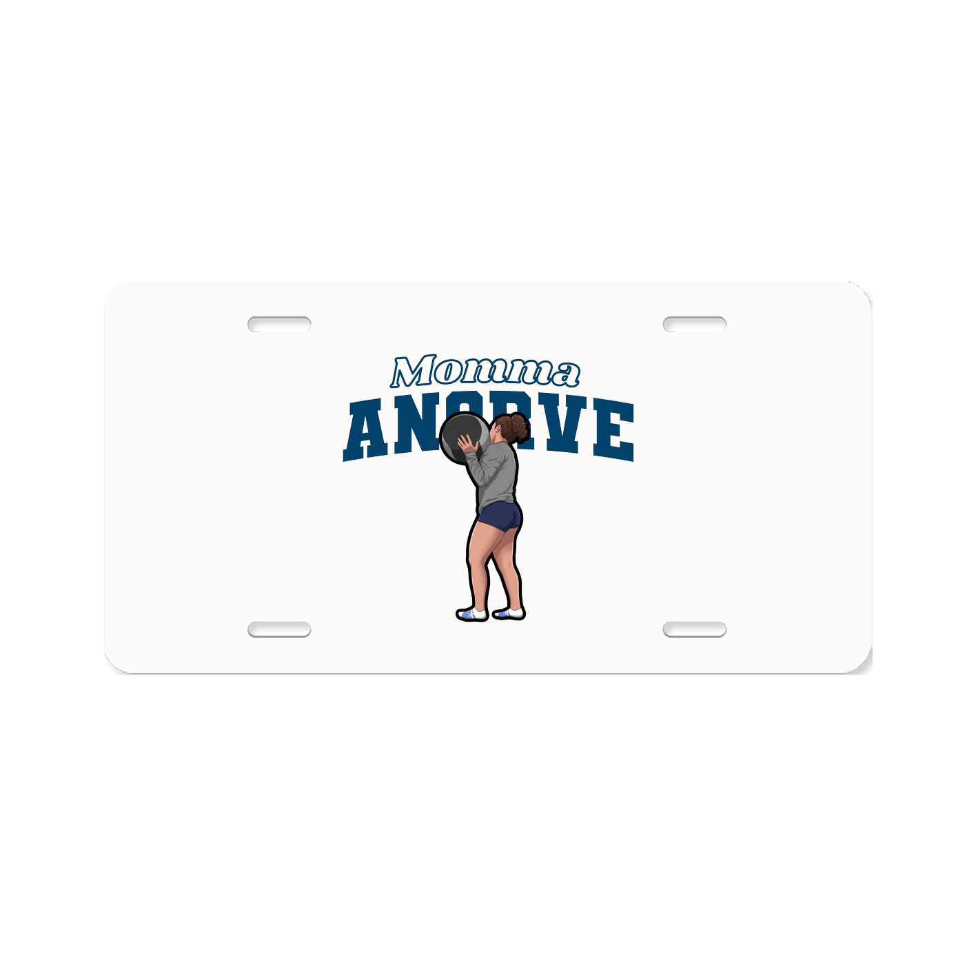 License Plate — Mothers Day Block in Classic