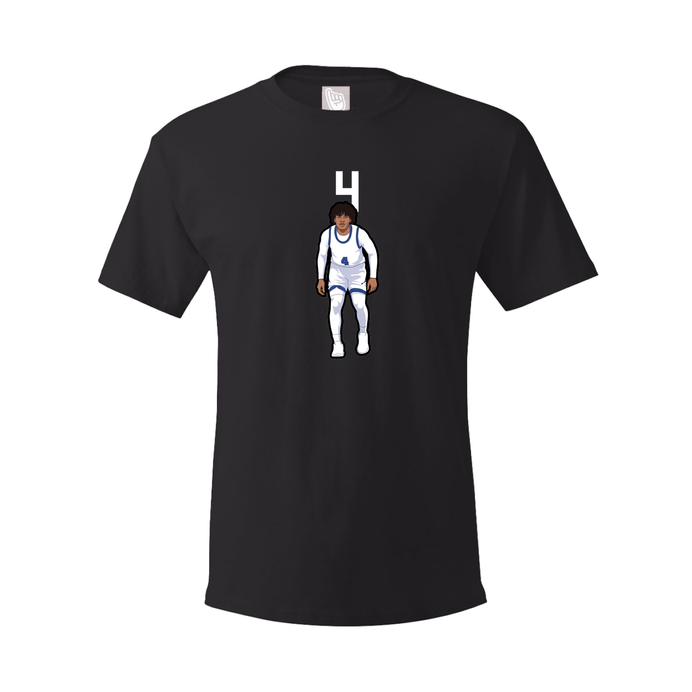 Tee — Number Top in Black