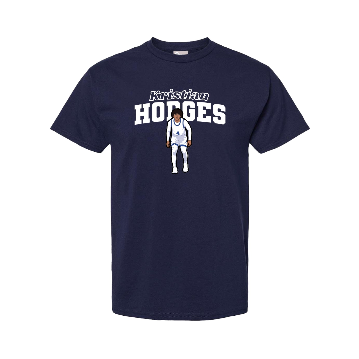 Youth Tee — Name Arch in Navy