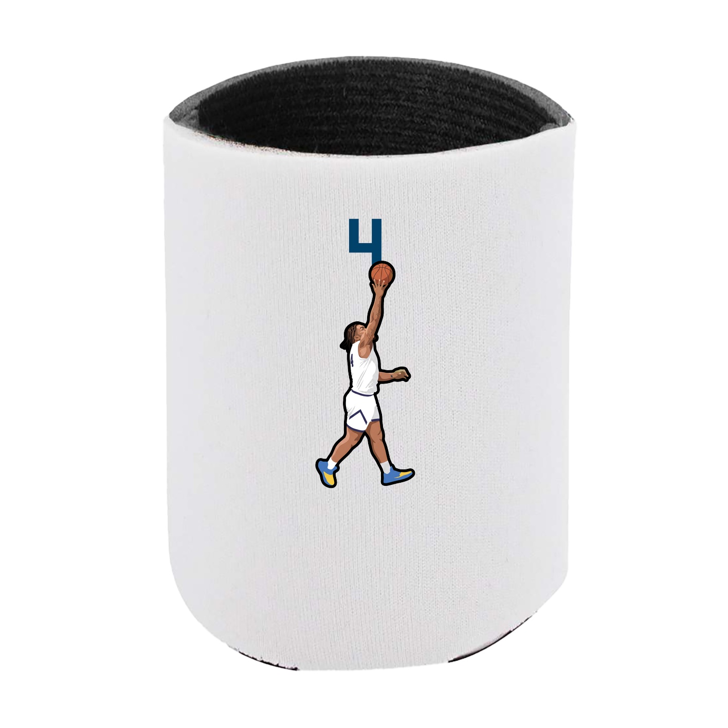 Can Holder — Number Top in White