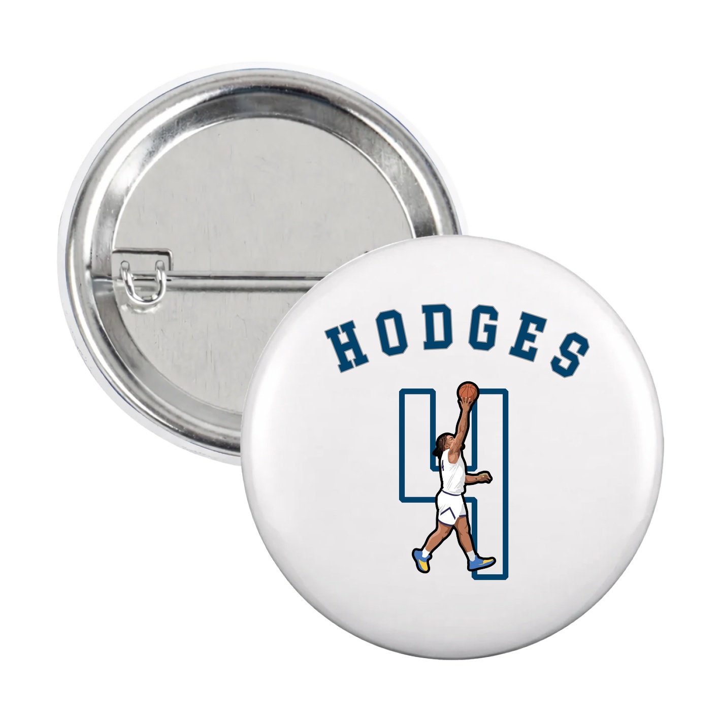 Game Day Button — Shirsey Arch in White