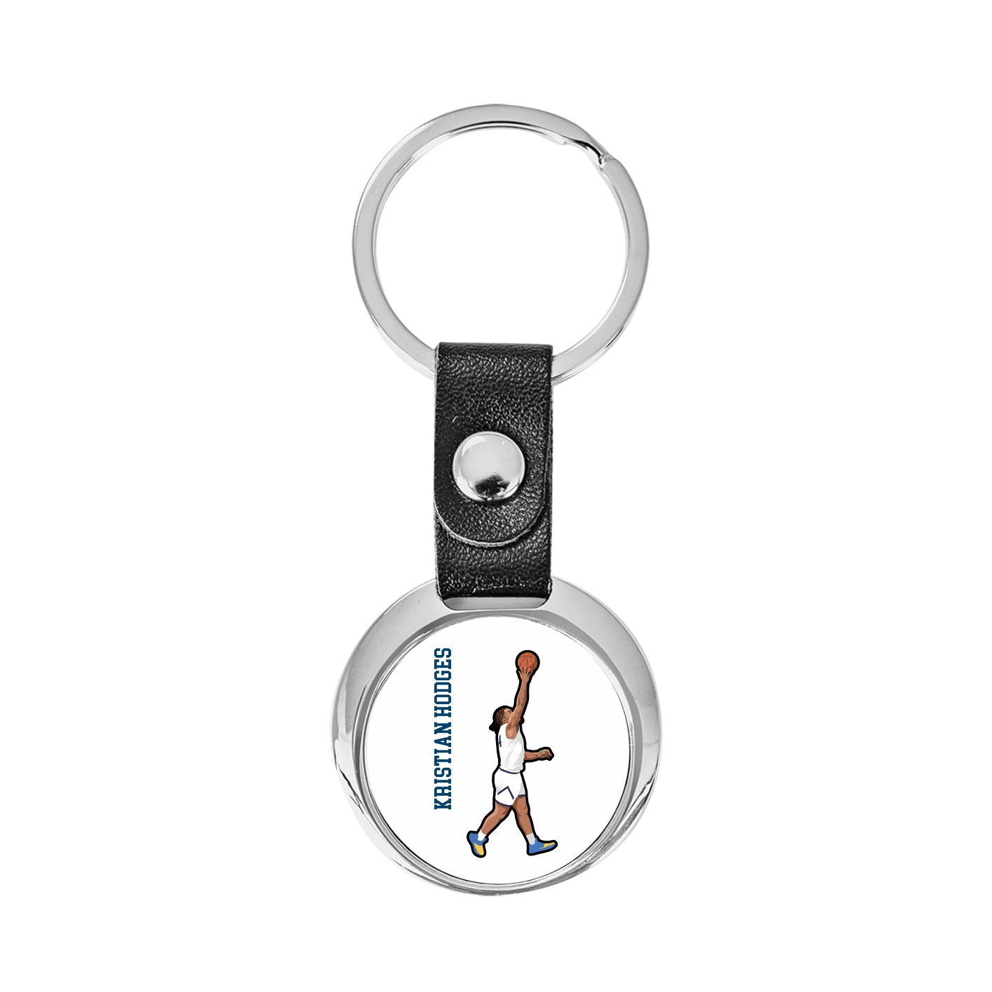 Key Chain — Name Vertical in Classic