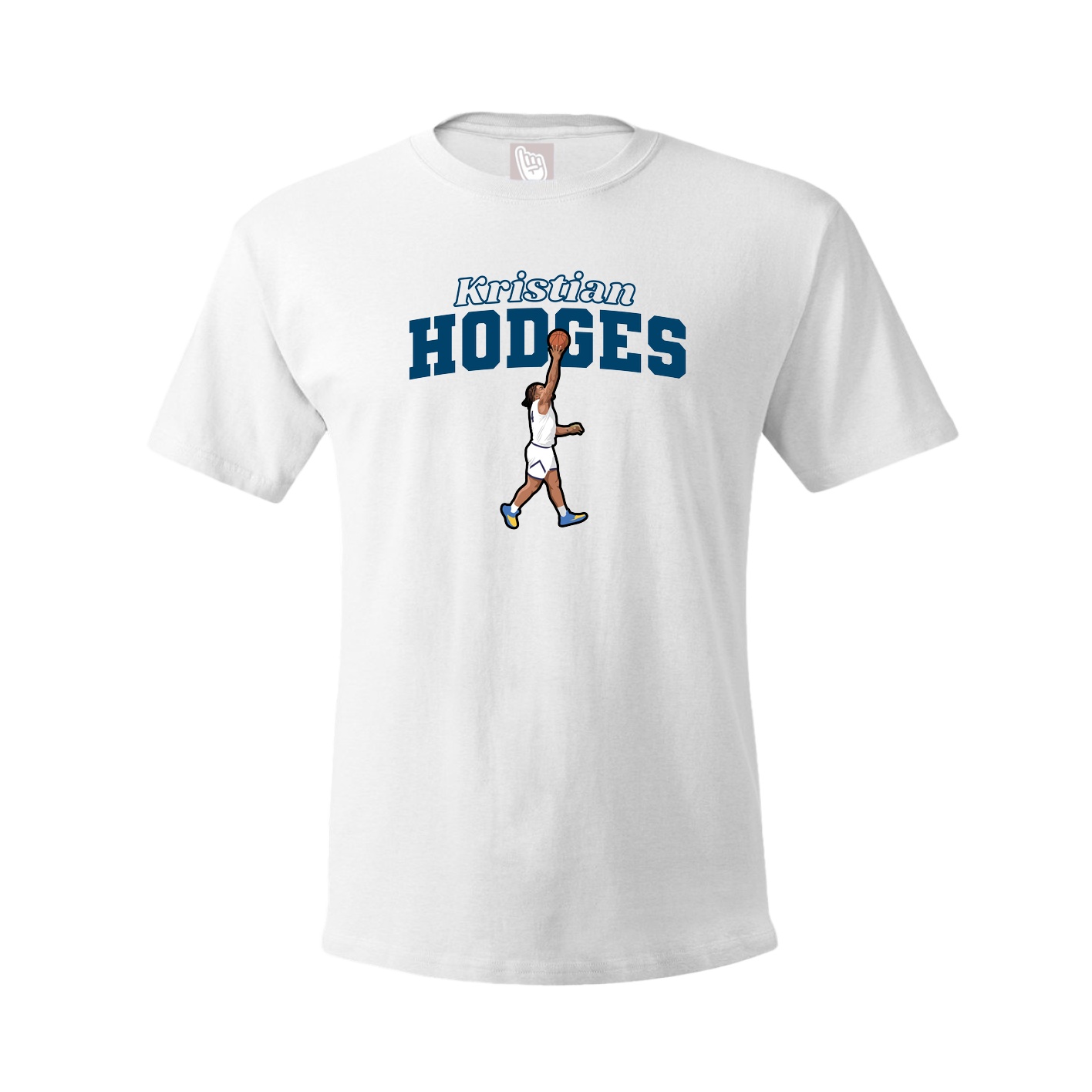 Tee — Name Arch in White