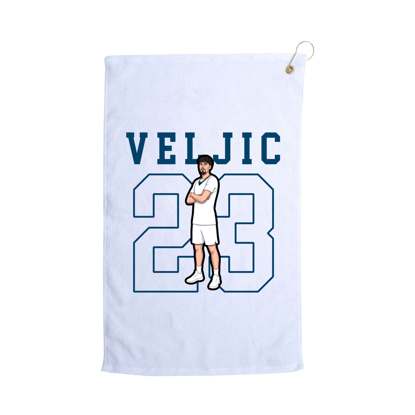 Golf Towel — Shirsey in White