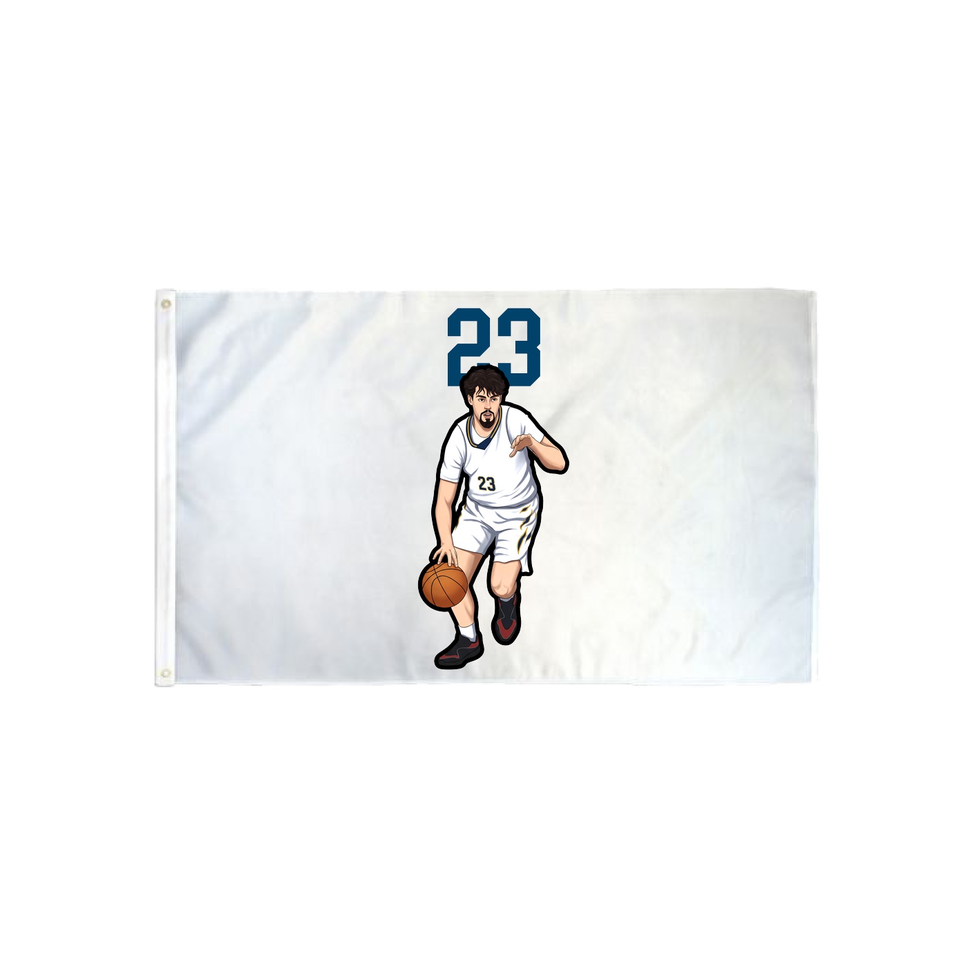 3x5 Flag — Number Top in Classic