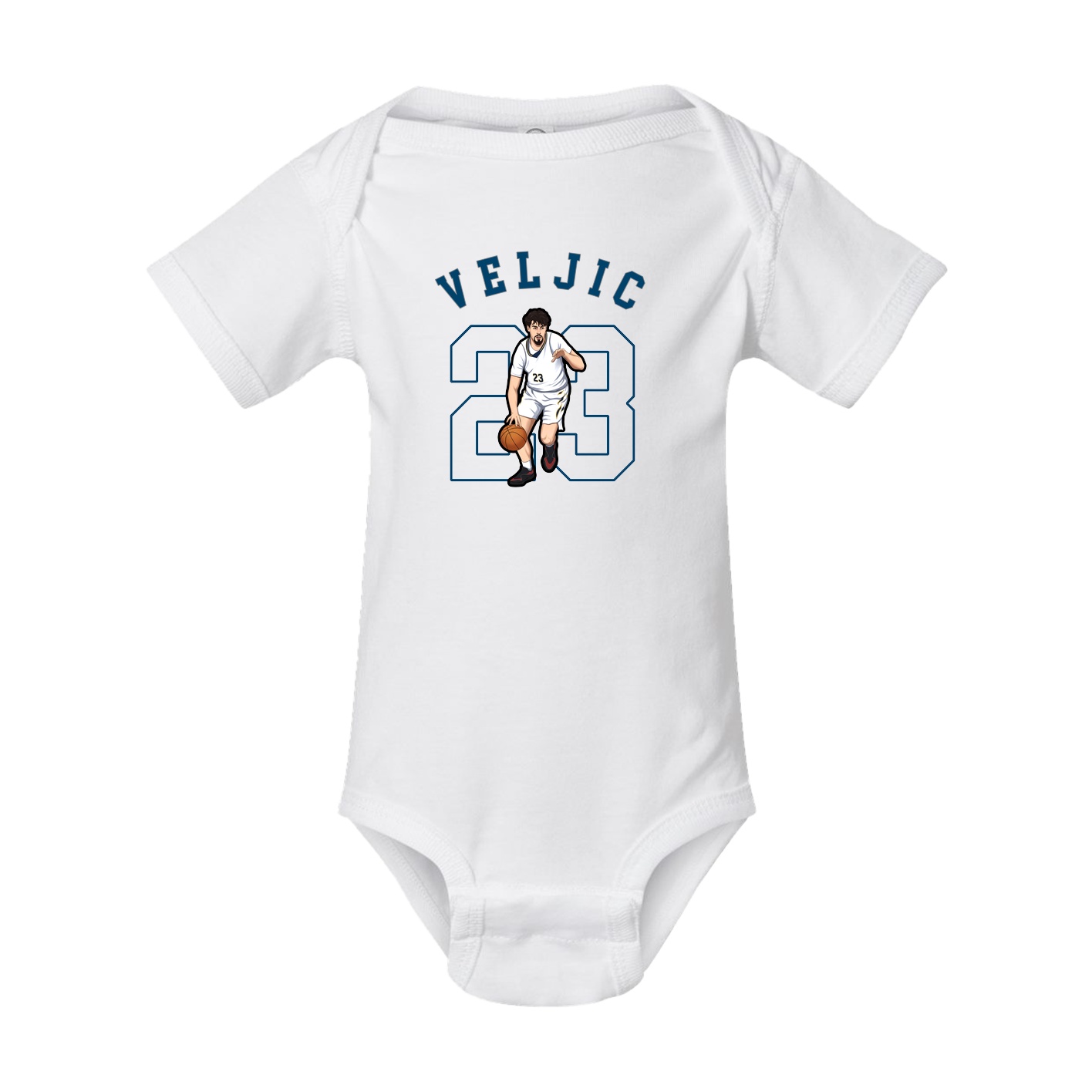 Baby Onesie — Shirsey Arch in White