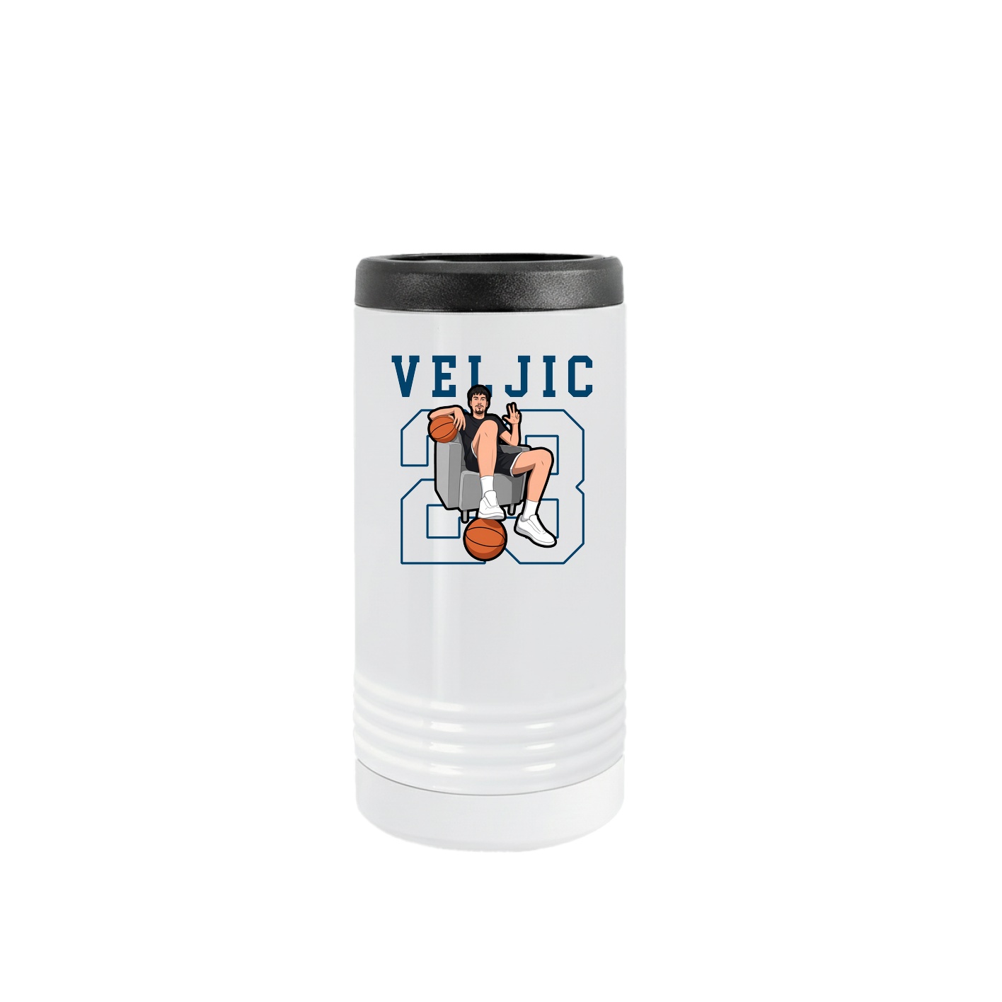 Slim Beverage Holder — Shirsey in White
