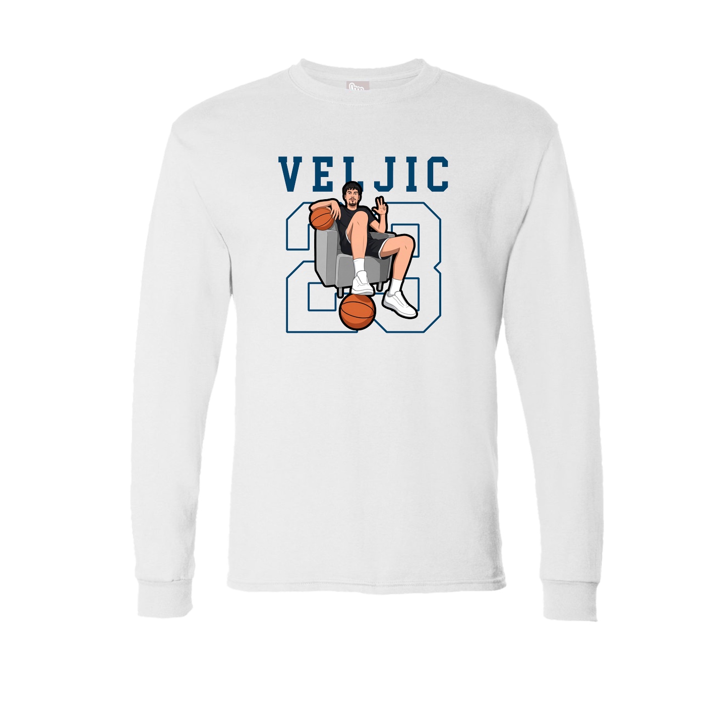 Long Sleeve Tee — Shirsey in White