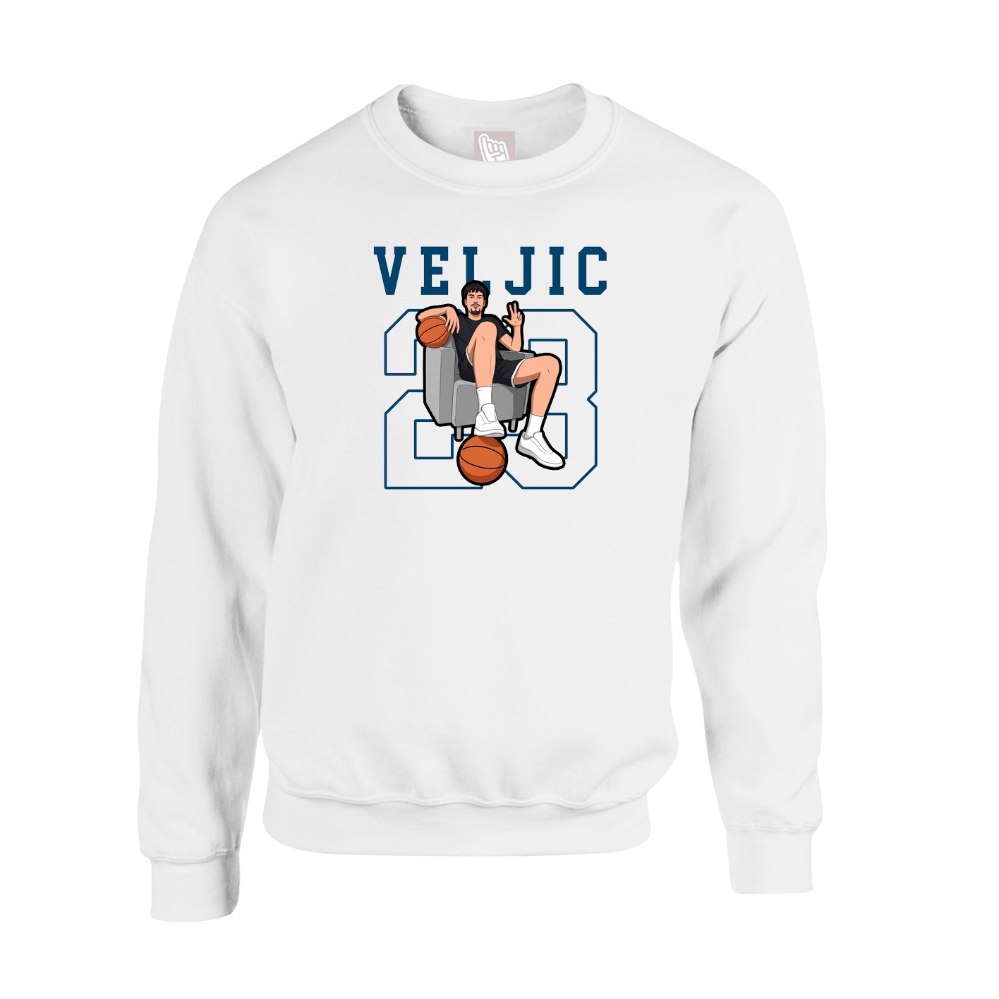 Fleece Crew — Shirsey in White