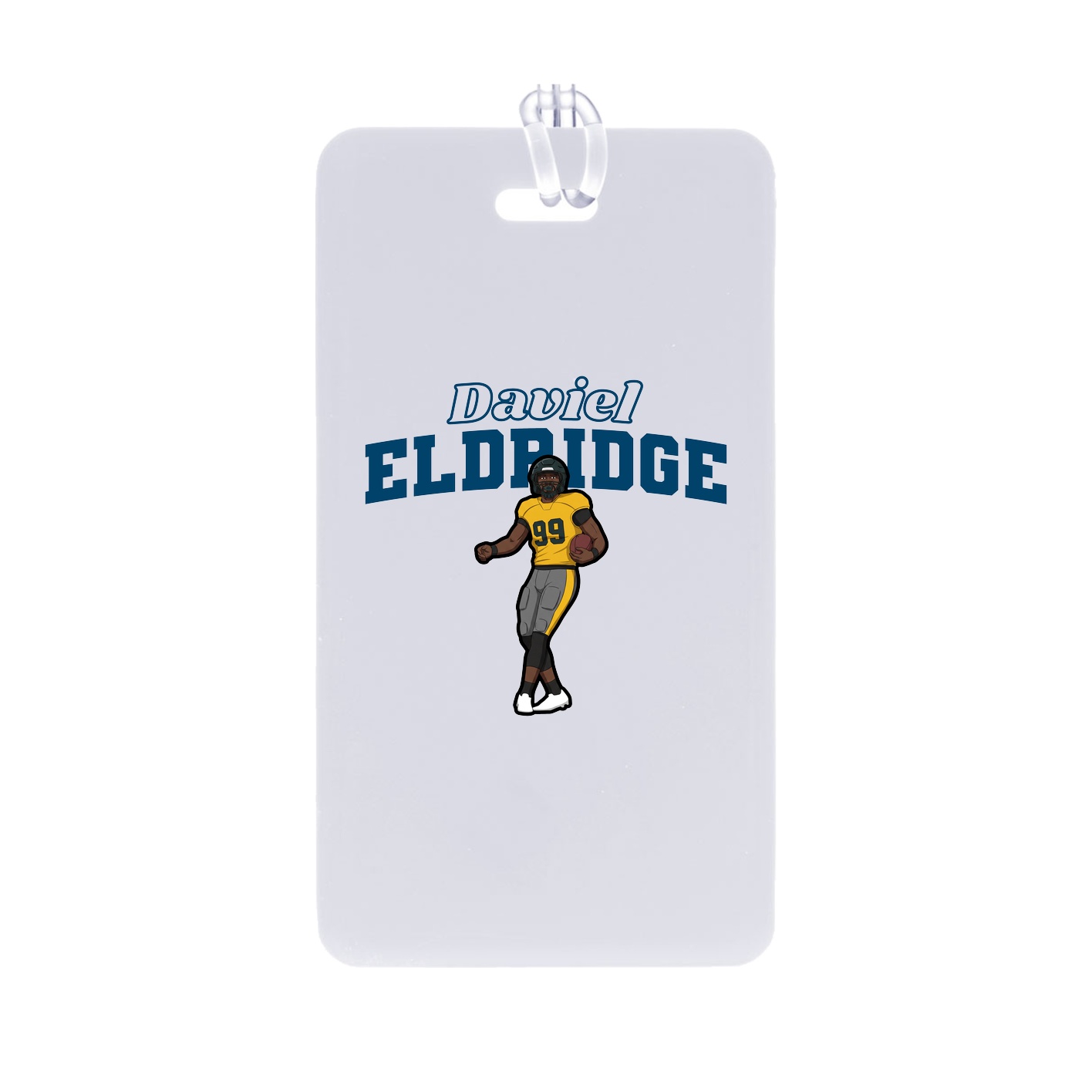 Bag Tag — Name Arch in Classic