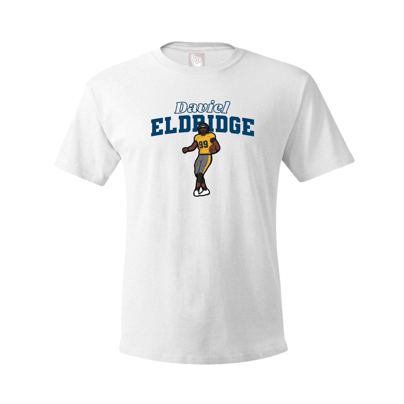 Tee — Name Arch in White