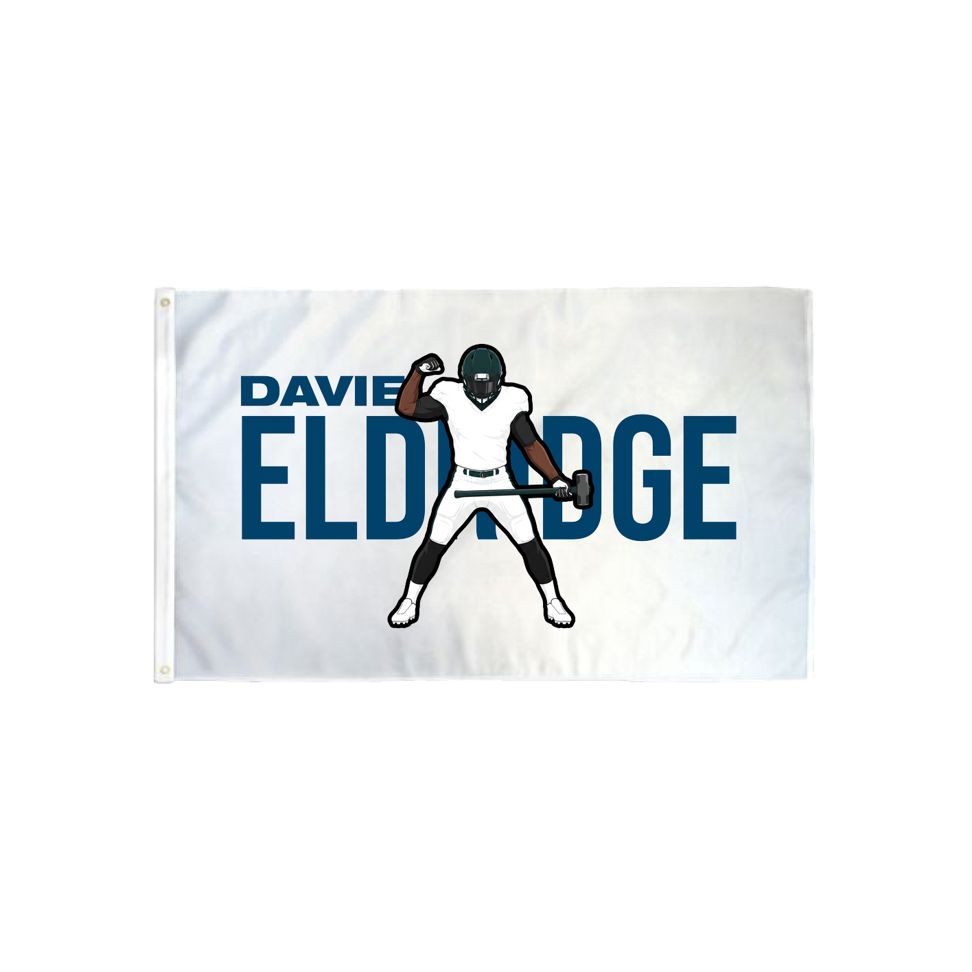 3x5 Flag — Player Name in Classic