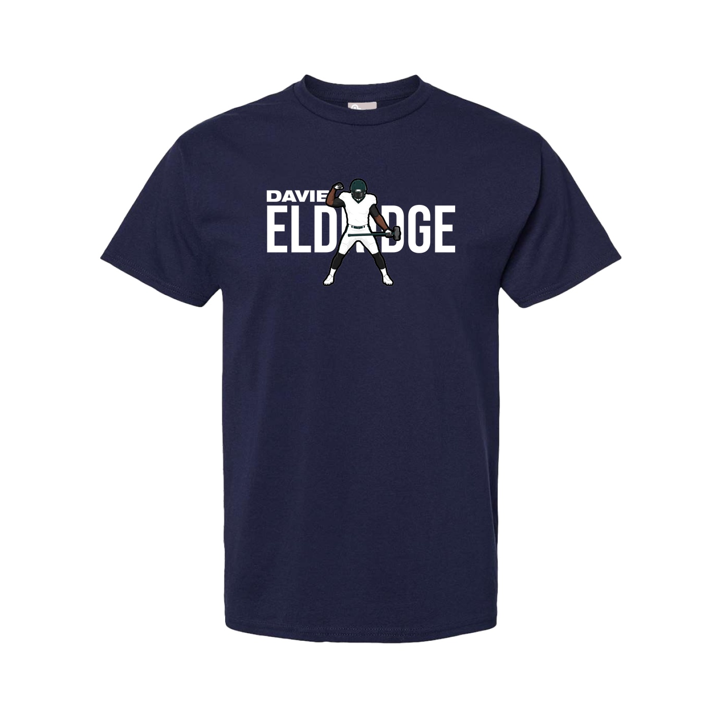 Youth Tee — Player Name in Navy