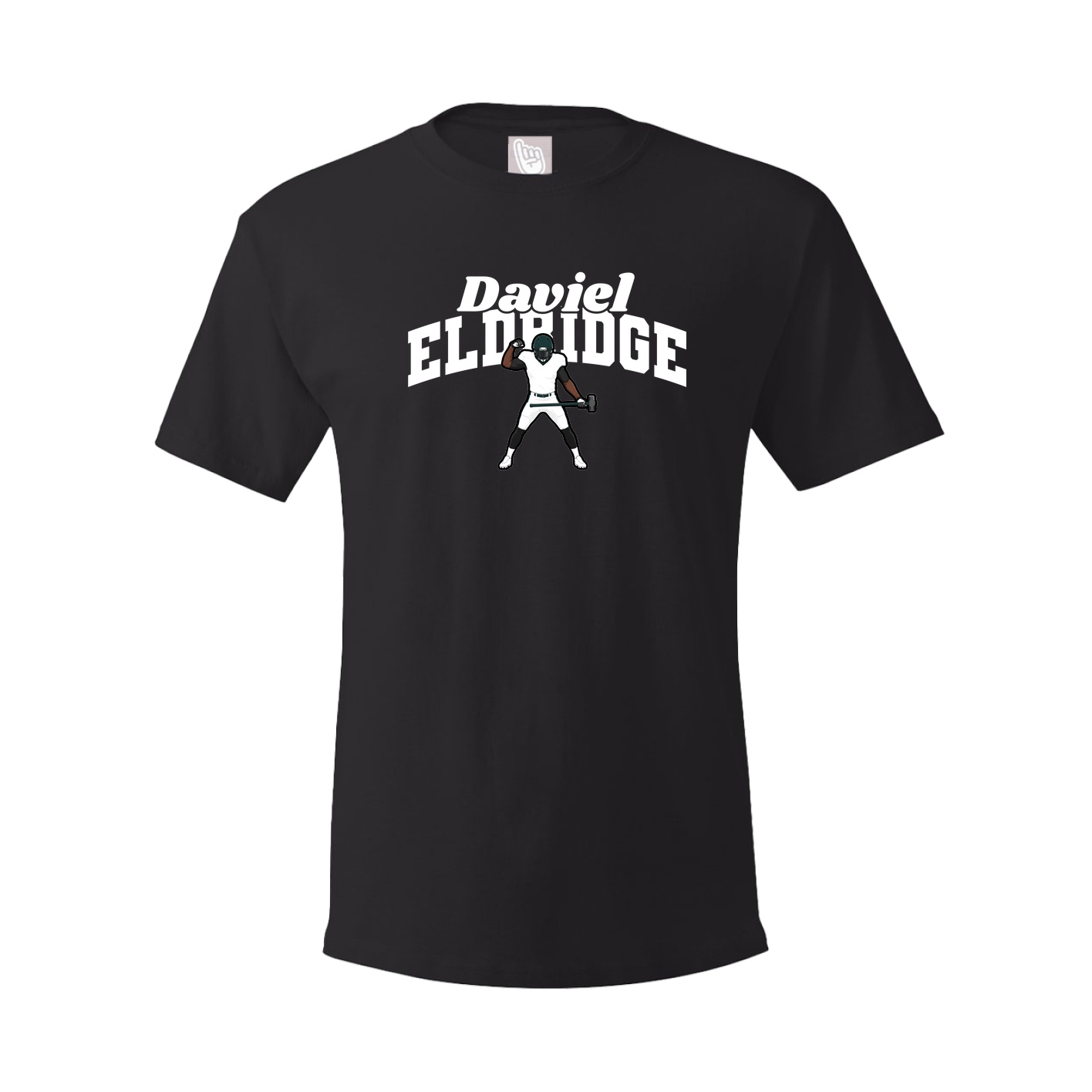 Youth Tee — Signature Arch in Black