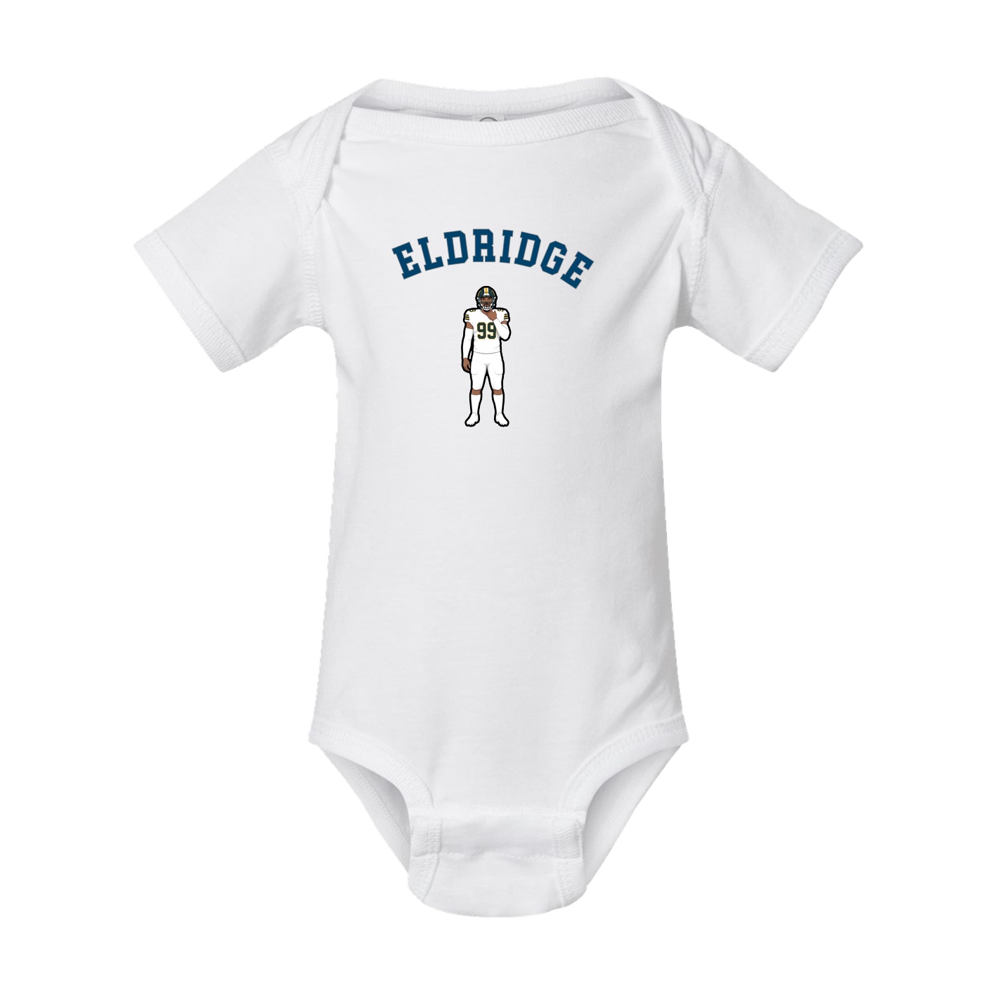 Baby Onesie — Shirsey Arch in White
