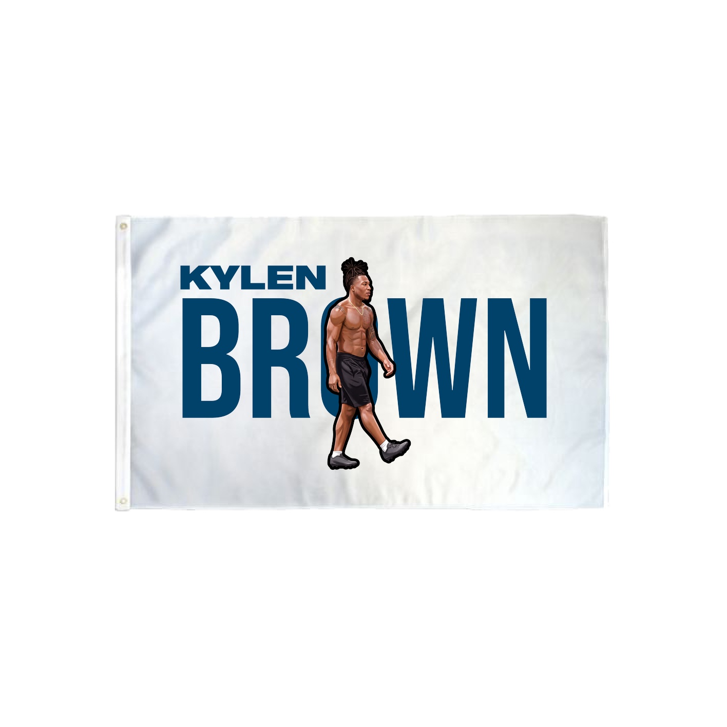 3x5 Flag — Player Name in Classic