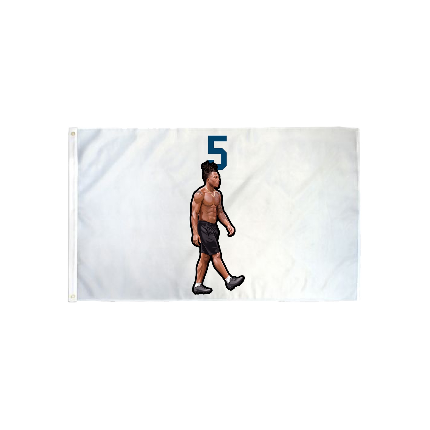 3x5 Flag — Number Top in Classic