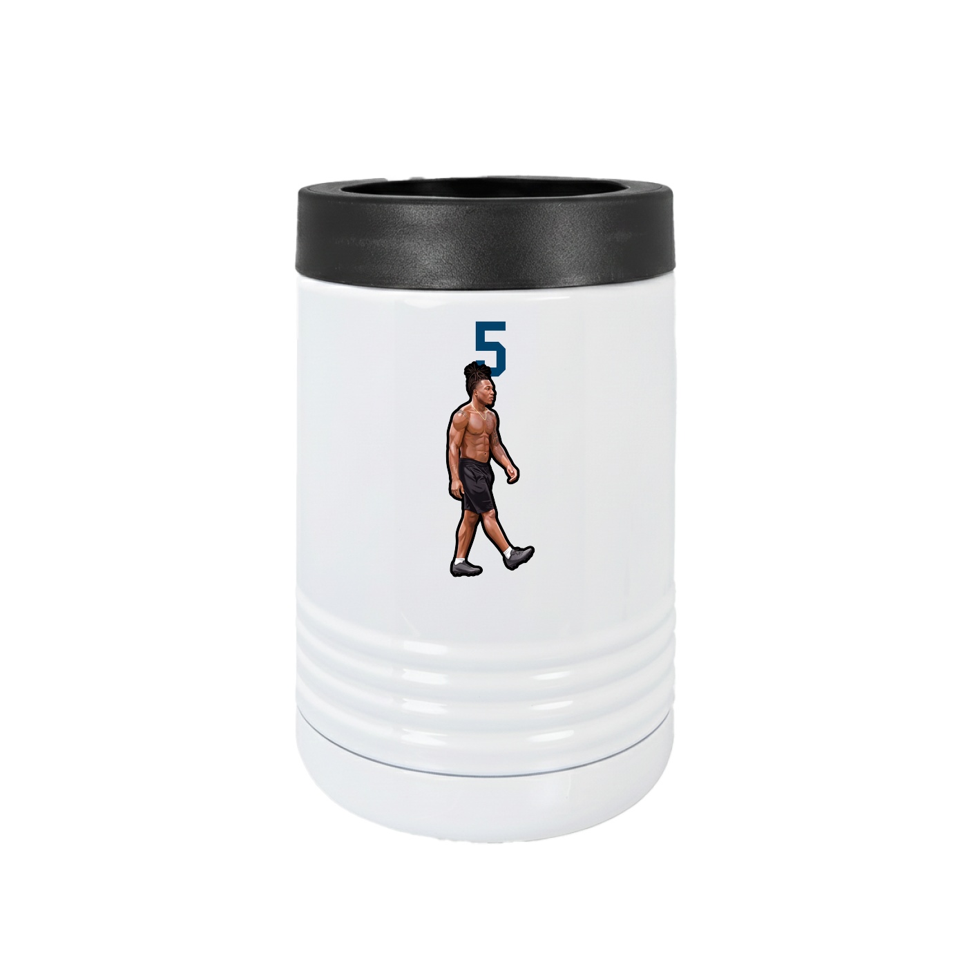 Beverage Holder — Number Top in White
