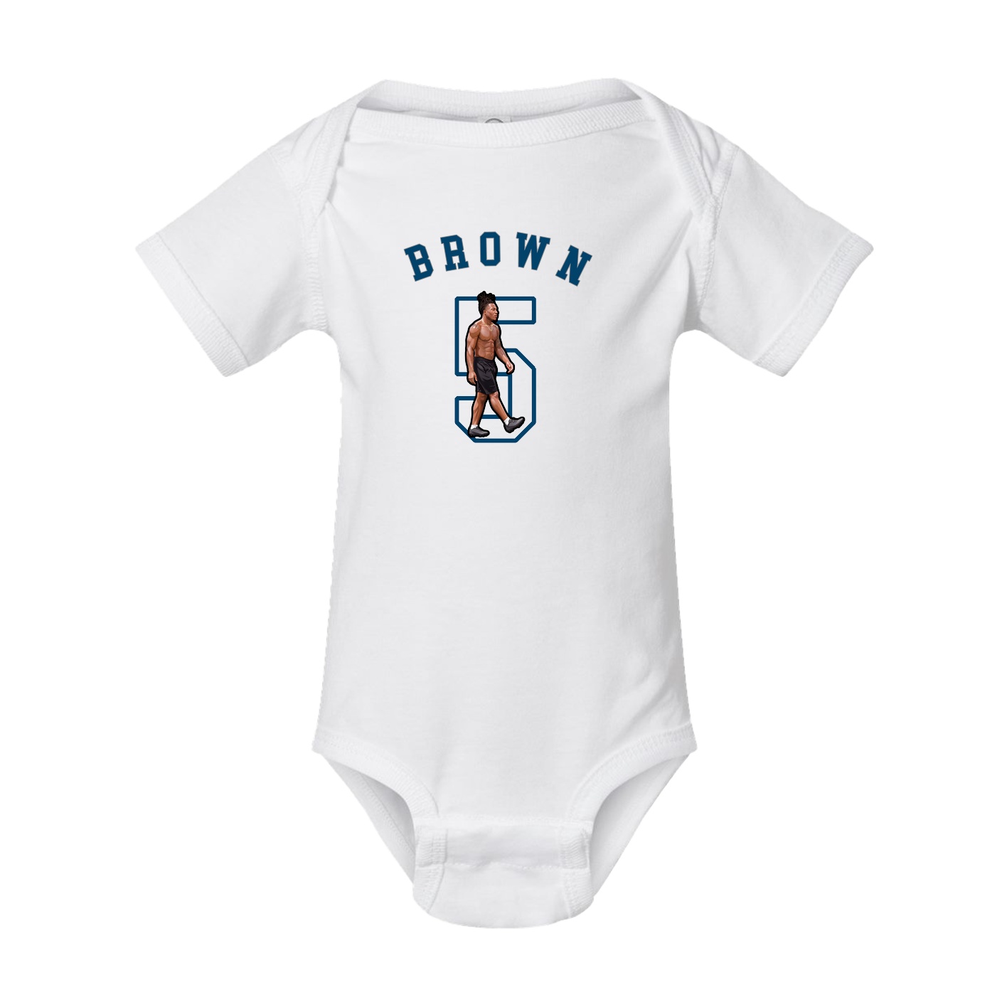 Baby Onesie — Shirsey Arch in White