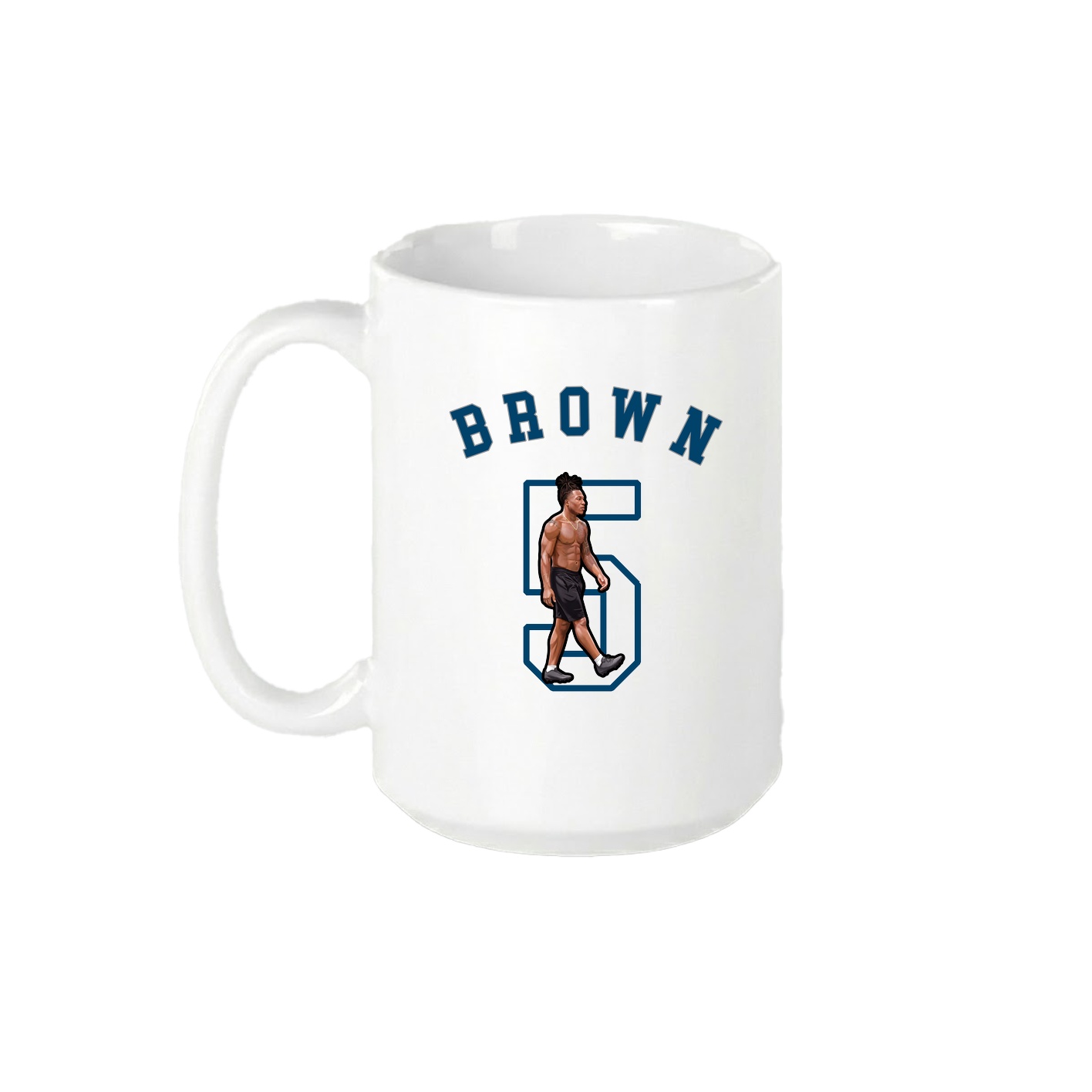 15oz Coffee Mug — Shirsey Arch in White