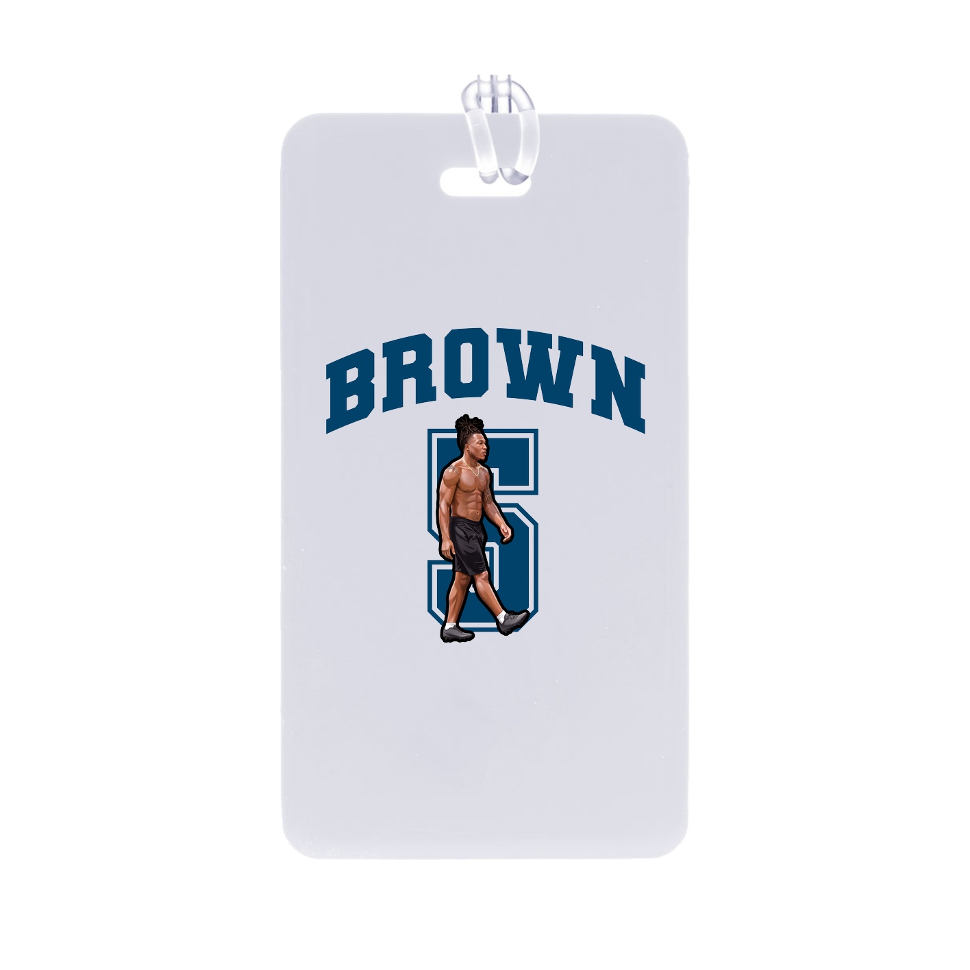 Bag Tag — Number in Classic