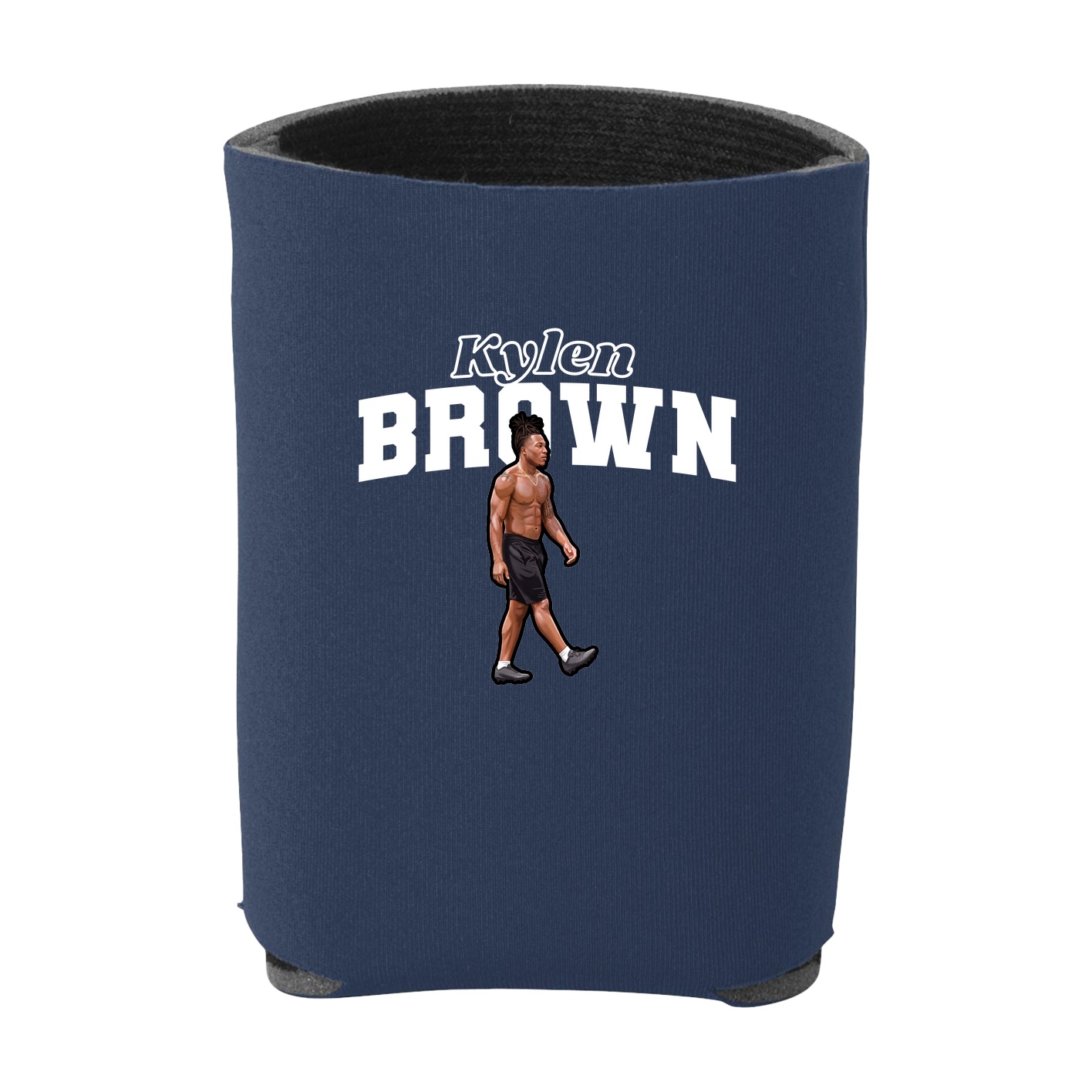 Can Holder — Name Arch in Navy