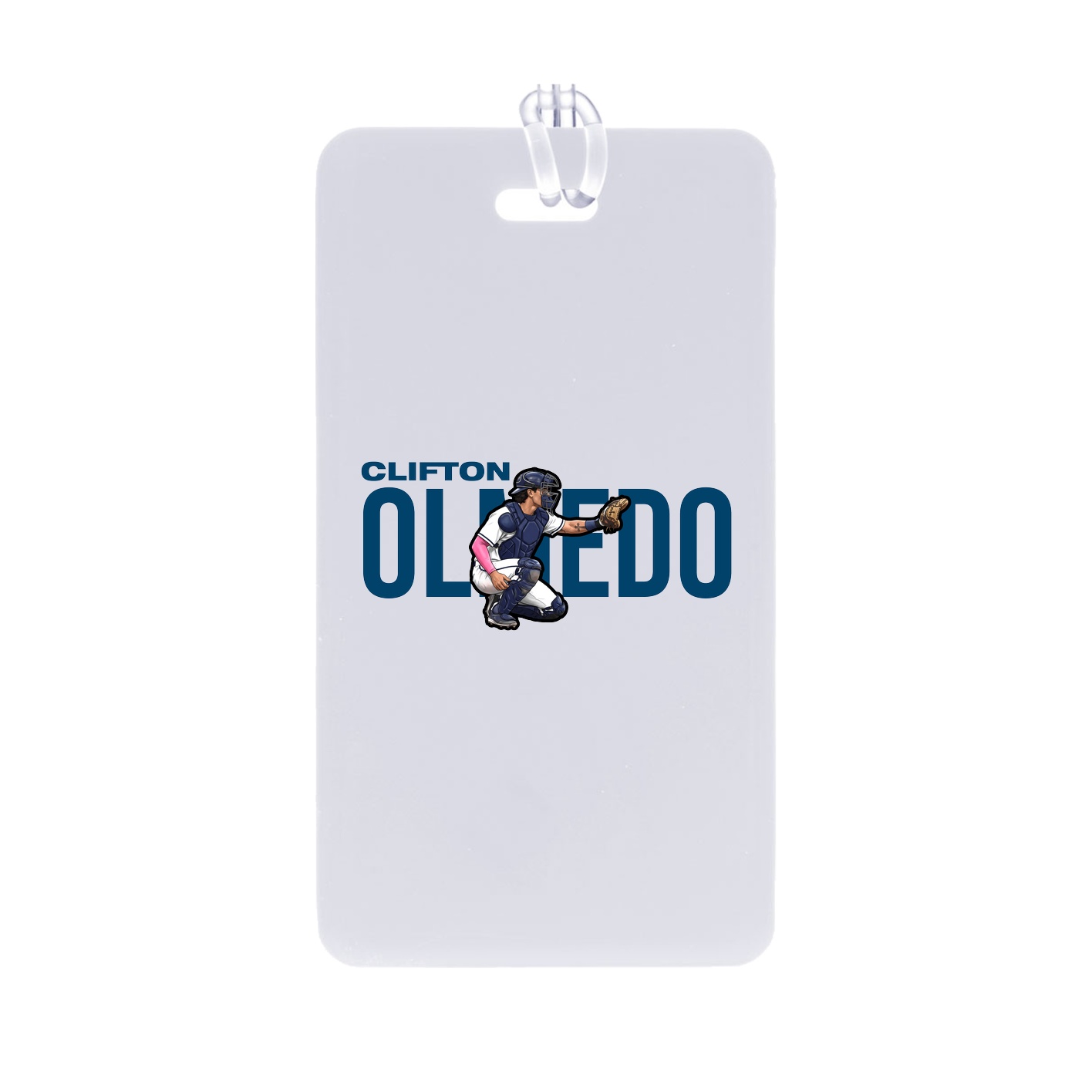Bag Tag — Player Name in Classic