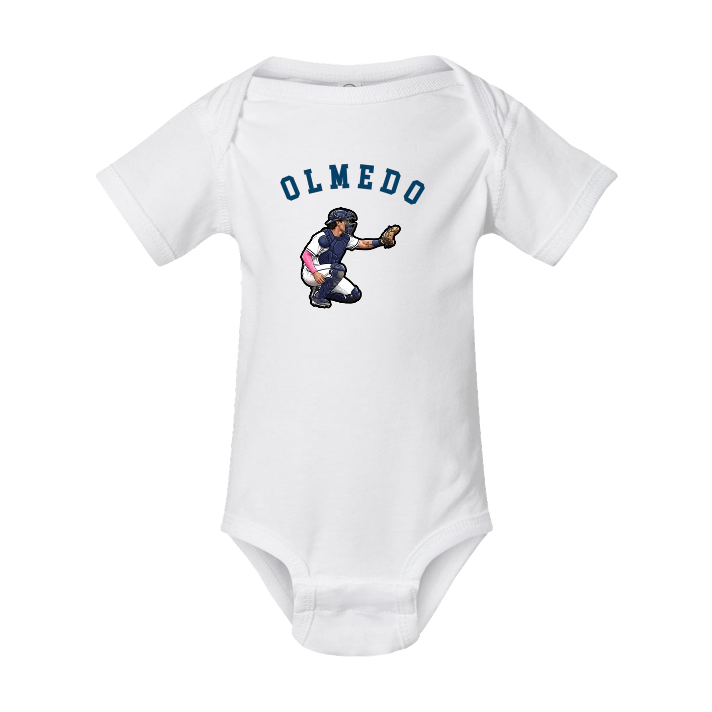 Baby Onesie — Shirsey Arch in White
