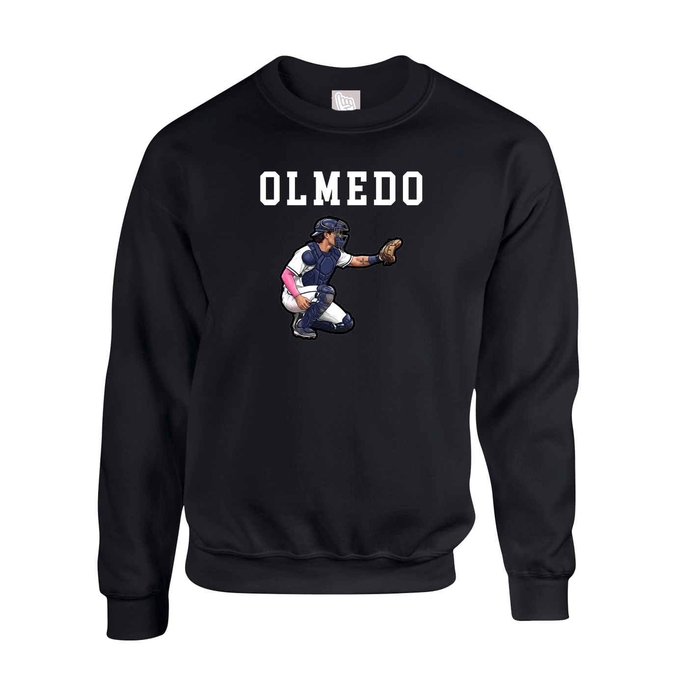 Fleece Crew — Shirsey in Black